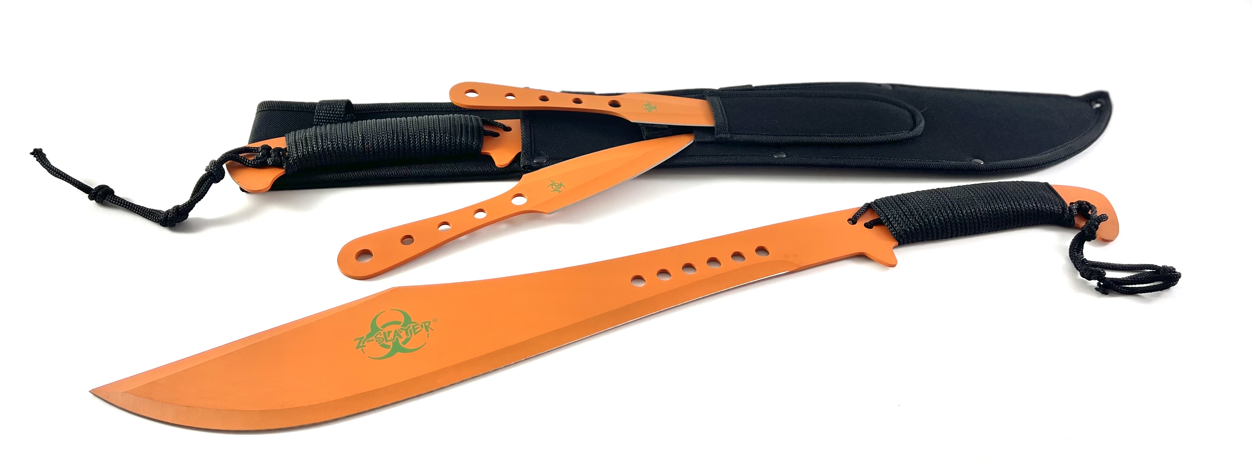Мачете масивно голямо Zombie Apocalypse killer Orange