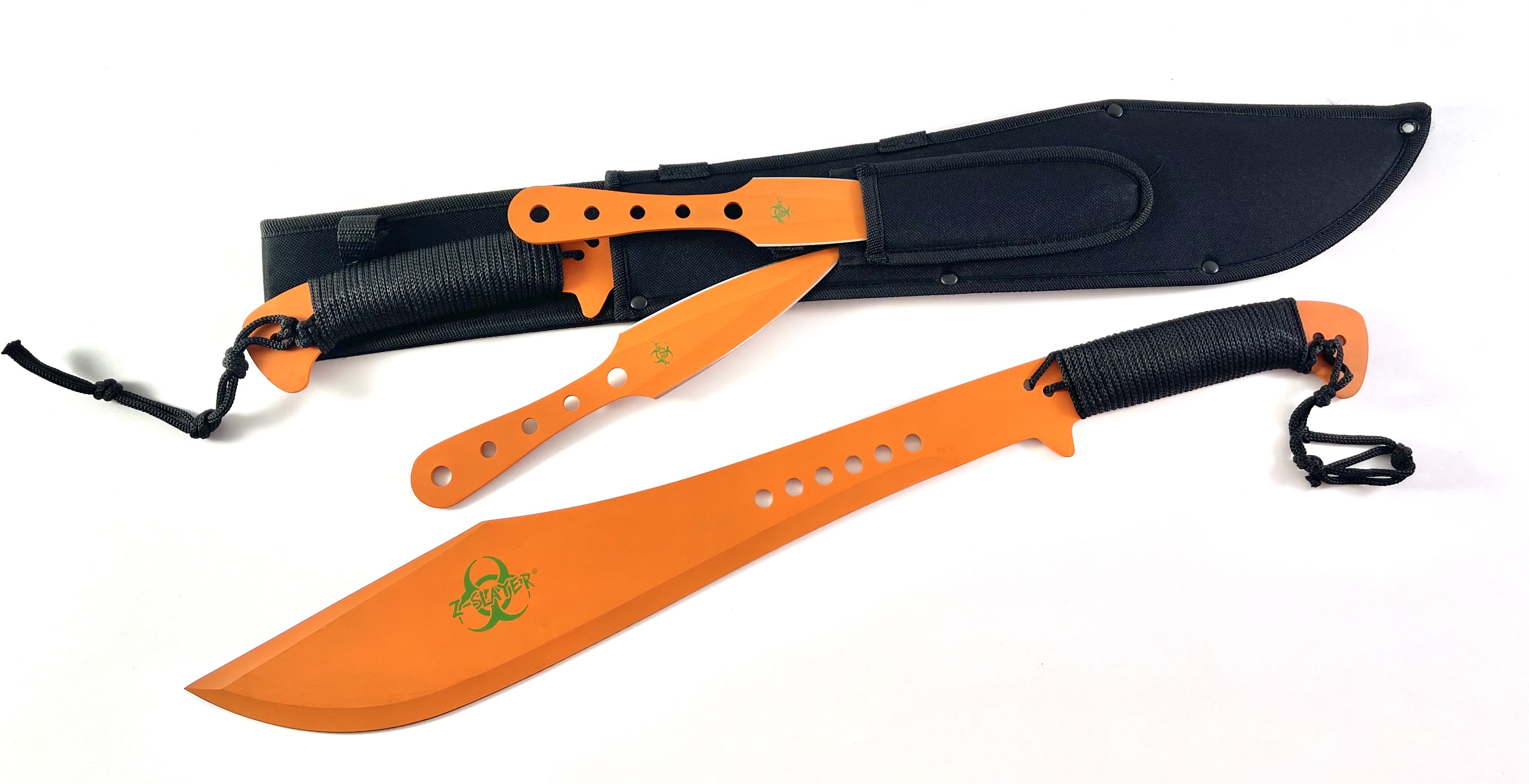 Мачете масивно голямо Zombie Apocalypse killer Orange