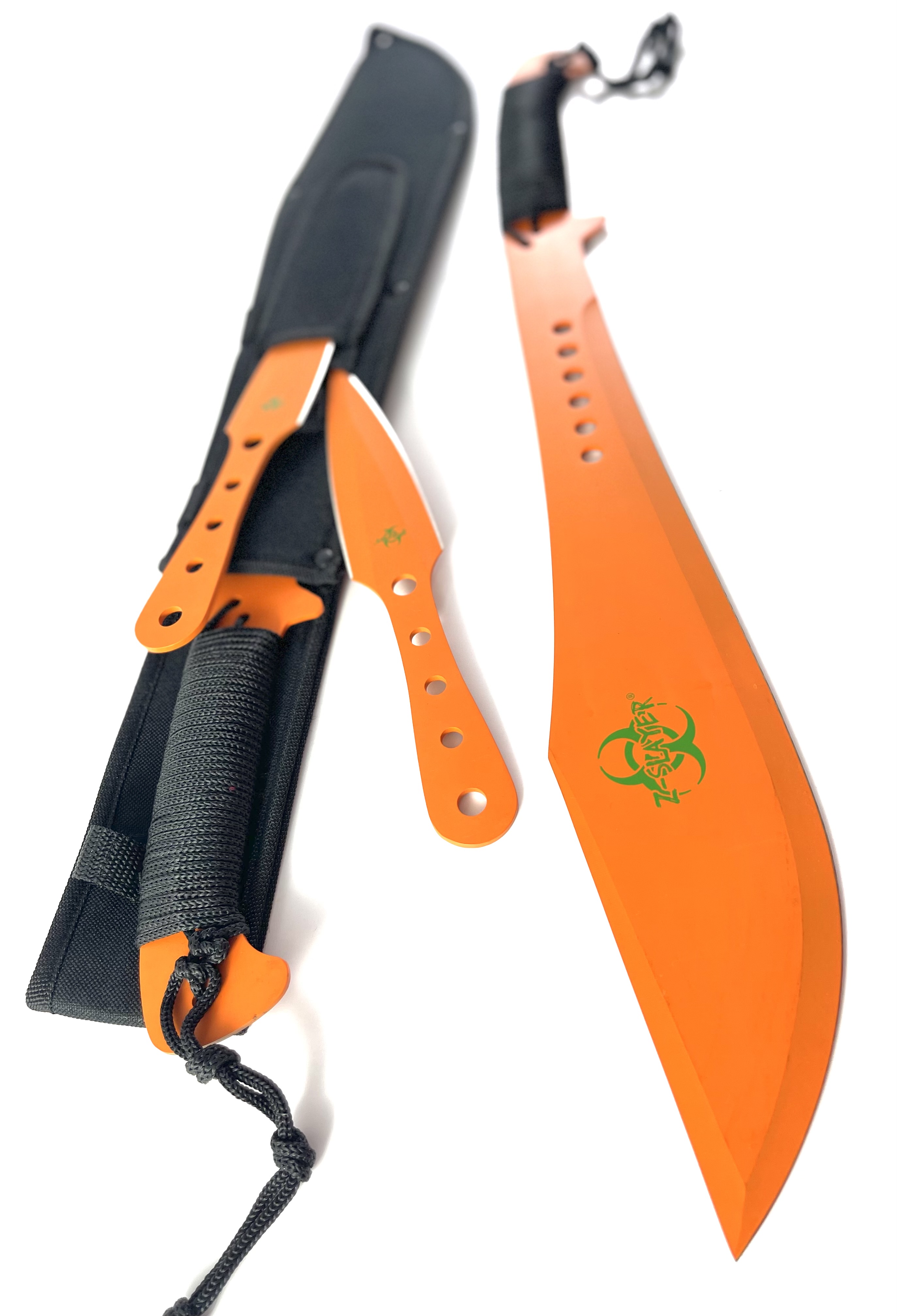 Мачете масивно голямо Zombie Apocalypse killer Orange