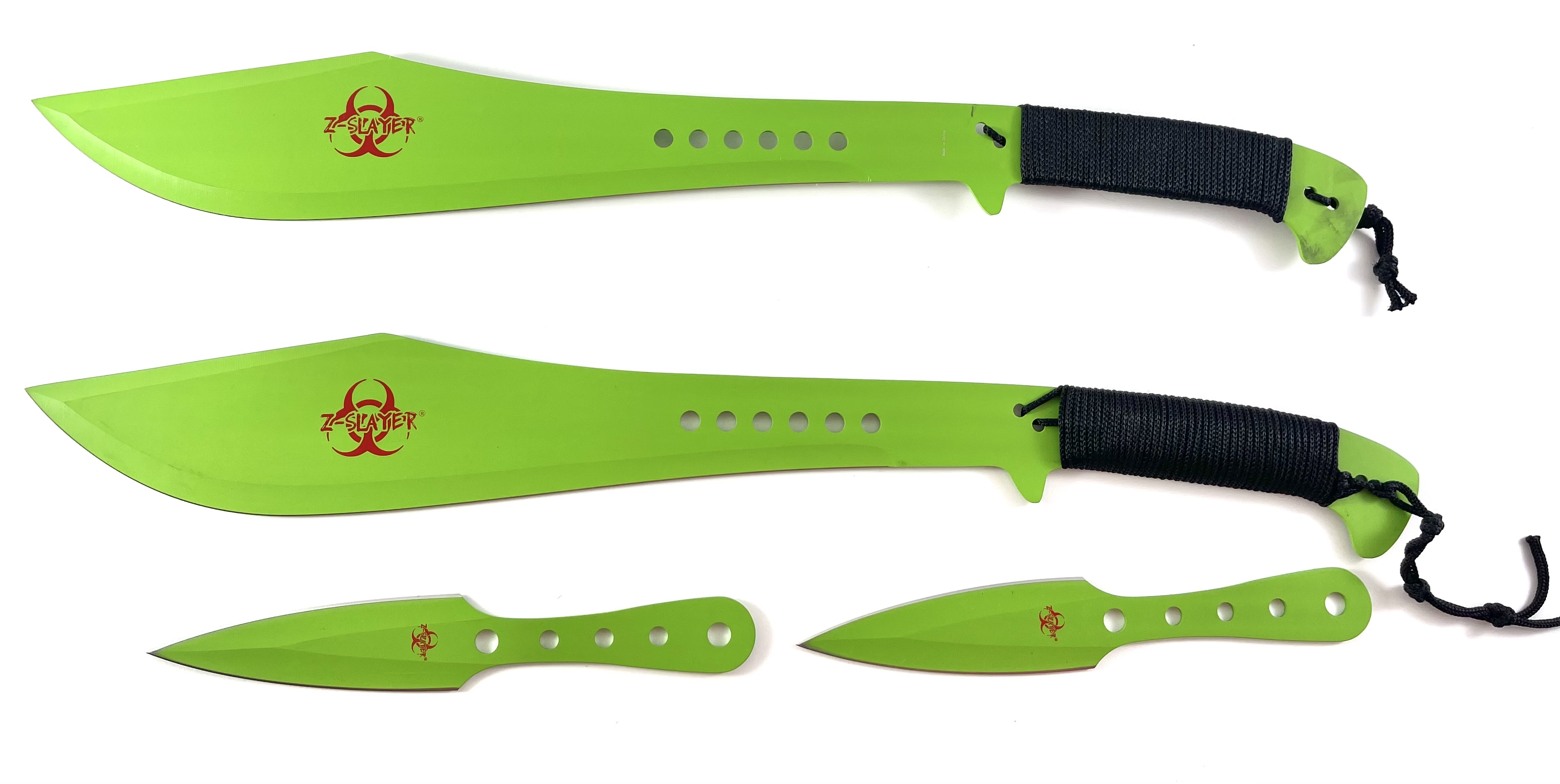 Мачете масивно голямо Zombie Apocalypse killer Green
