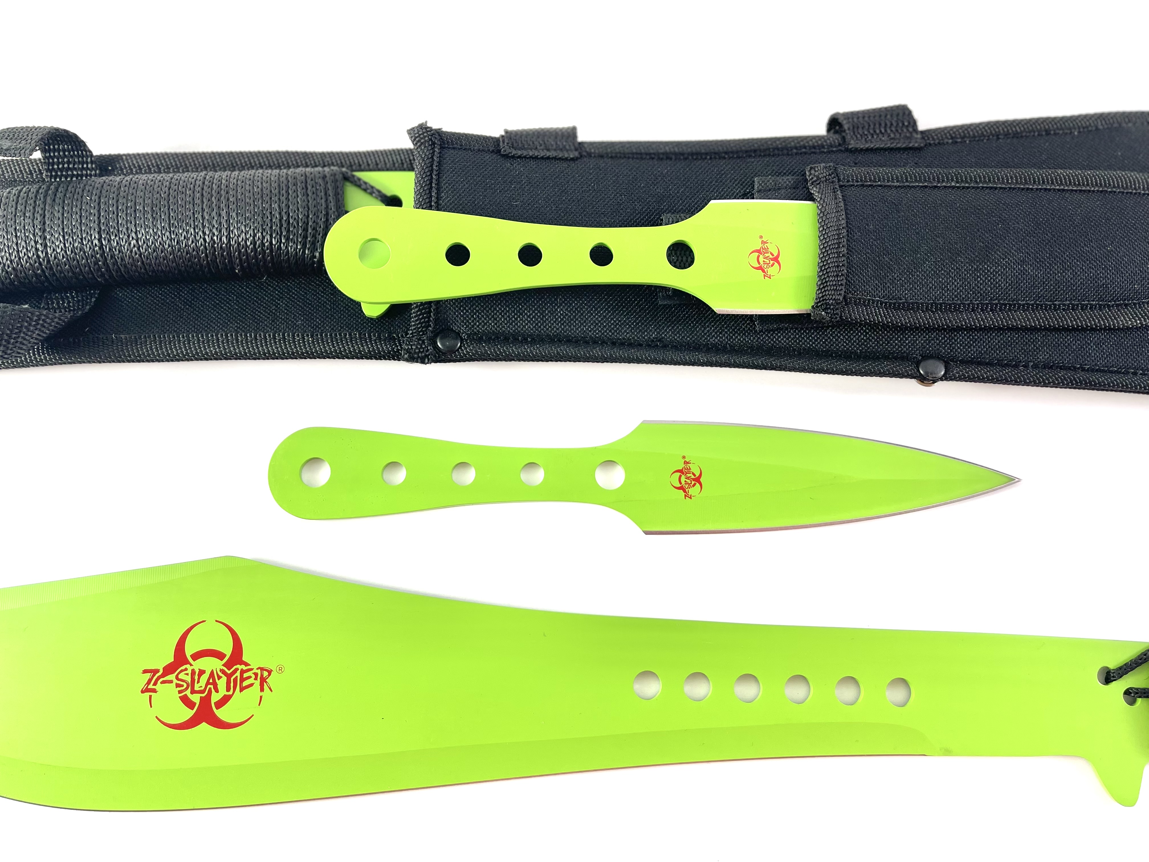 Мачете масивно голямо Zombie Apocalypse killer Green
