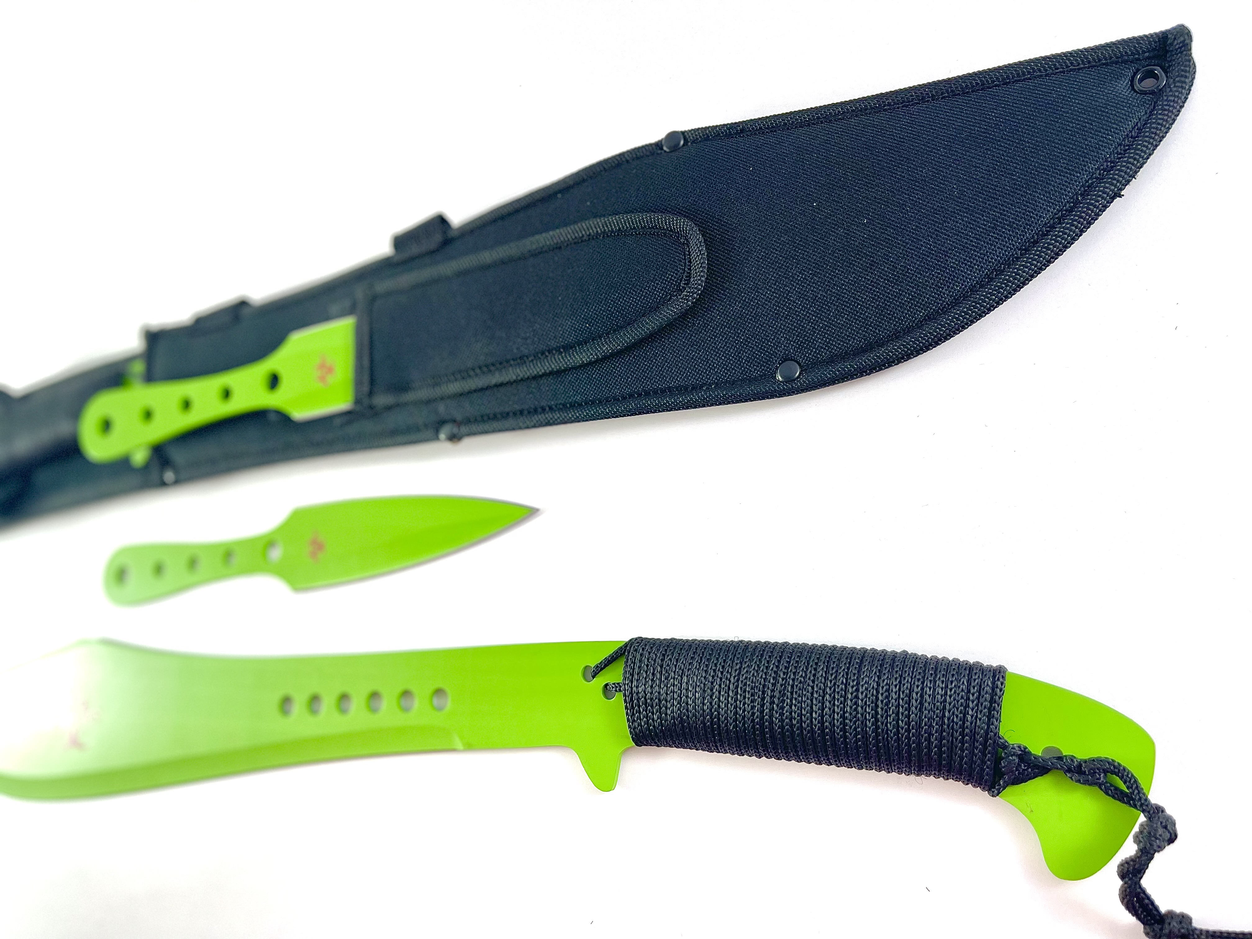 Мачете масивно голямо Zombie Apocalypse killer Green