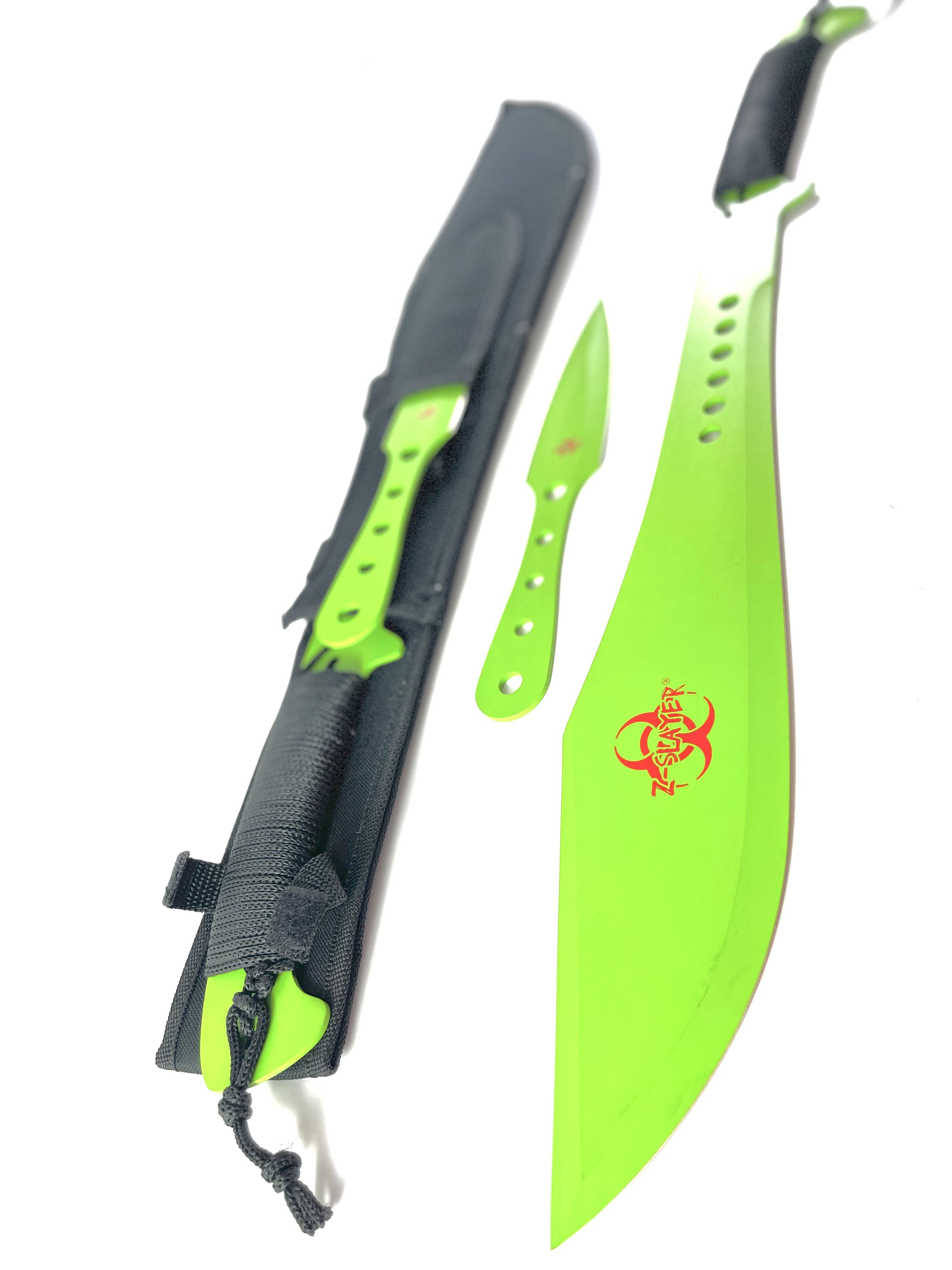Мачете масивно голямо Zombie Apocalypse killer Green