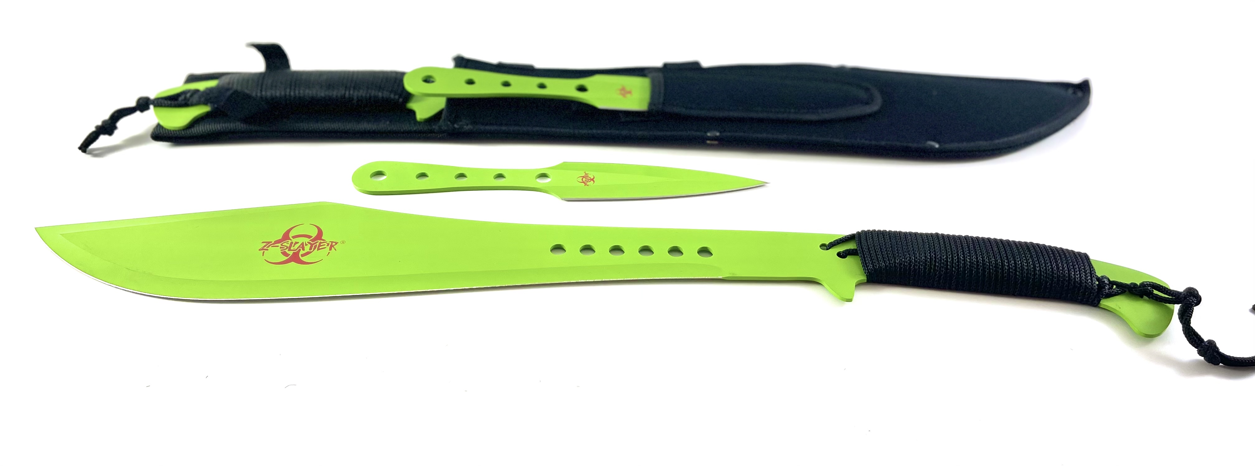 Мачете масивно голямо Zombie Apocalypse killer Green
