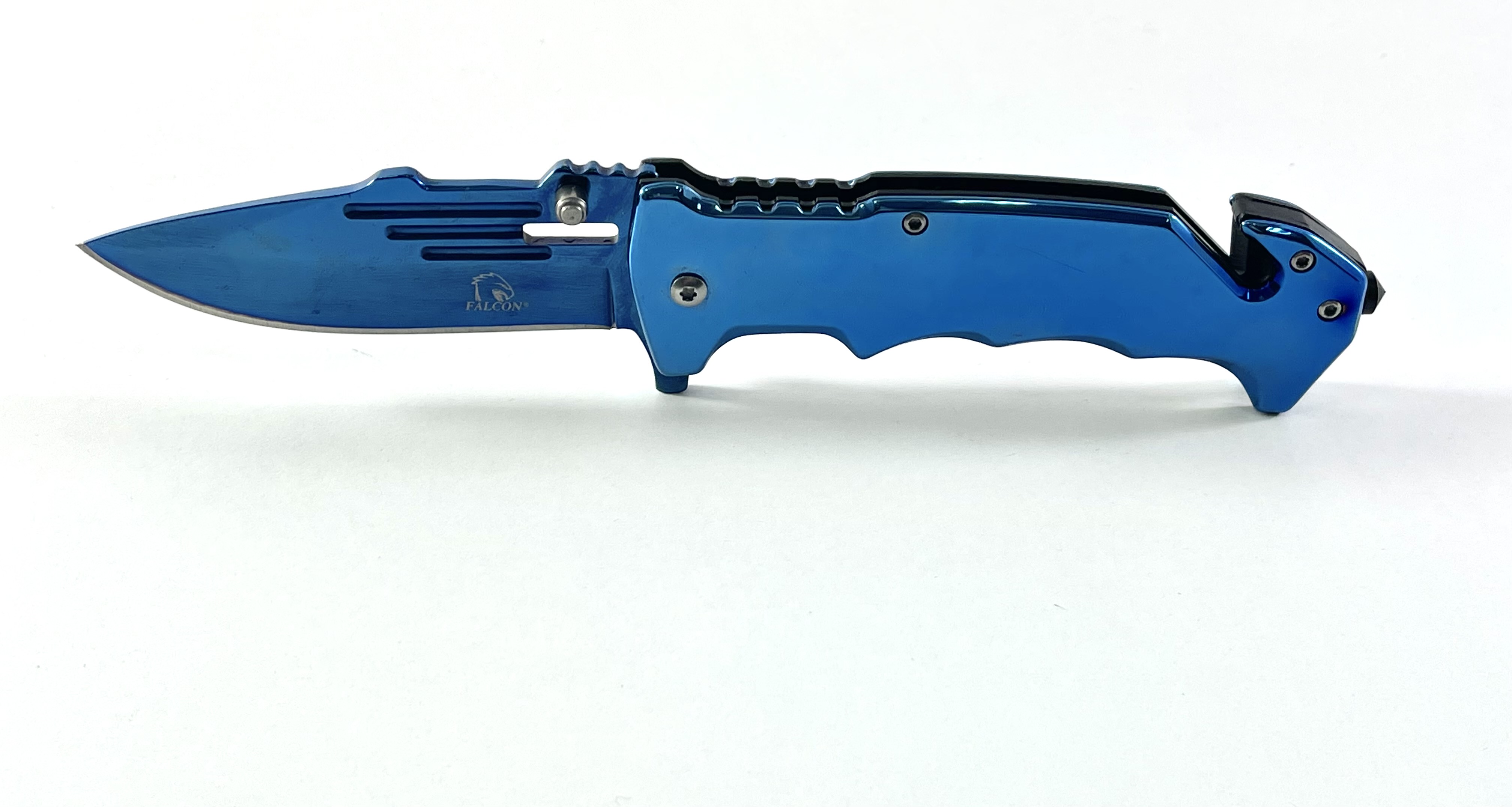 Сгъваем автоматичен джобен нож Орел - Falcon Blue knife