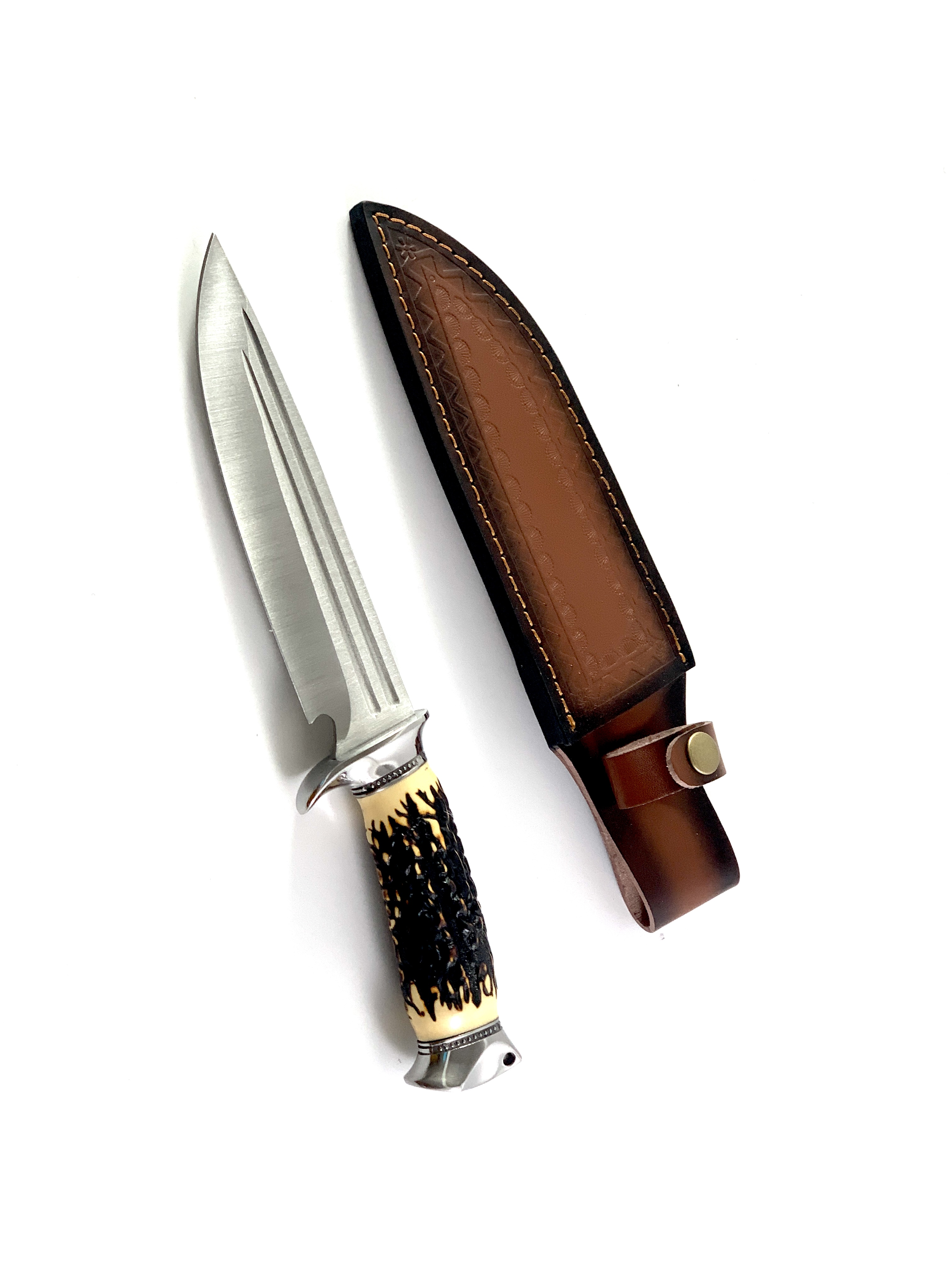 Ловен нож фултанг с метален гард - Knives XZD40