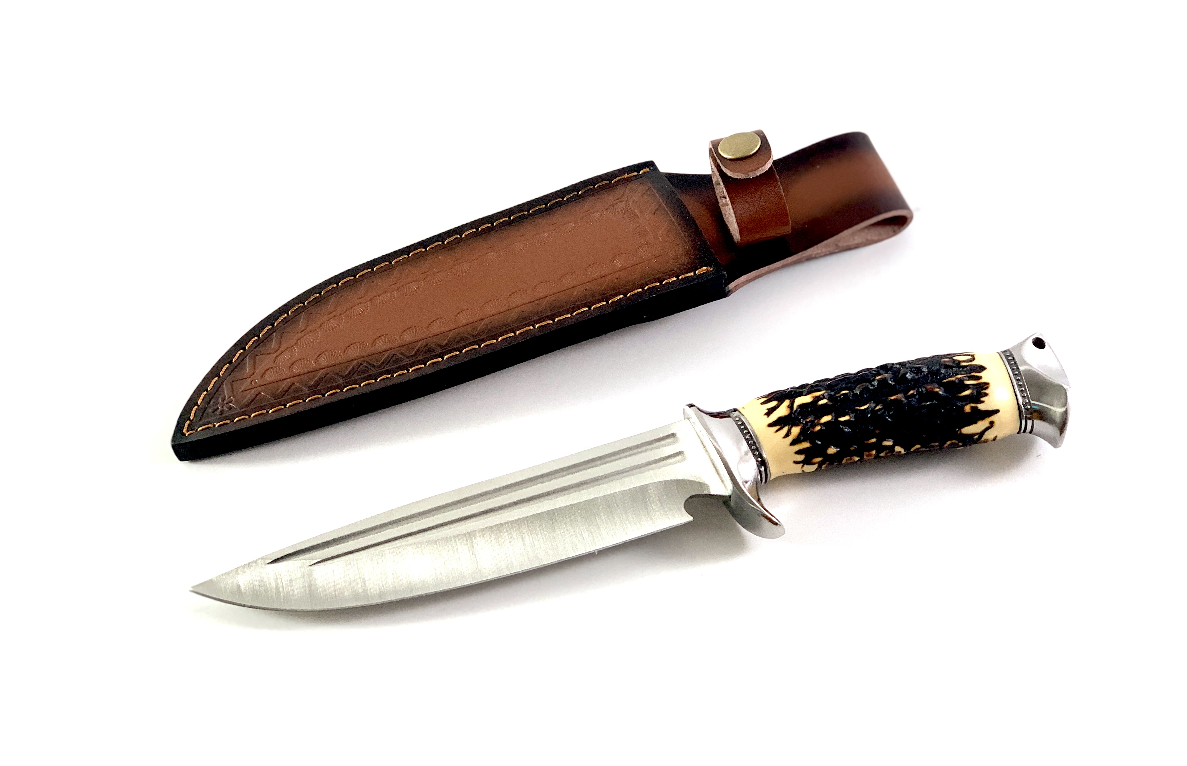 Ловен нож фултанг с метален гард - Knives XZD40