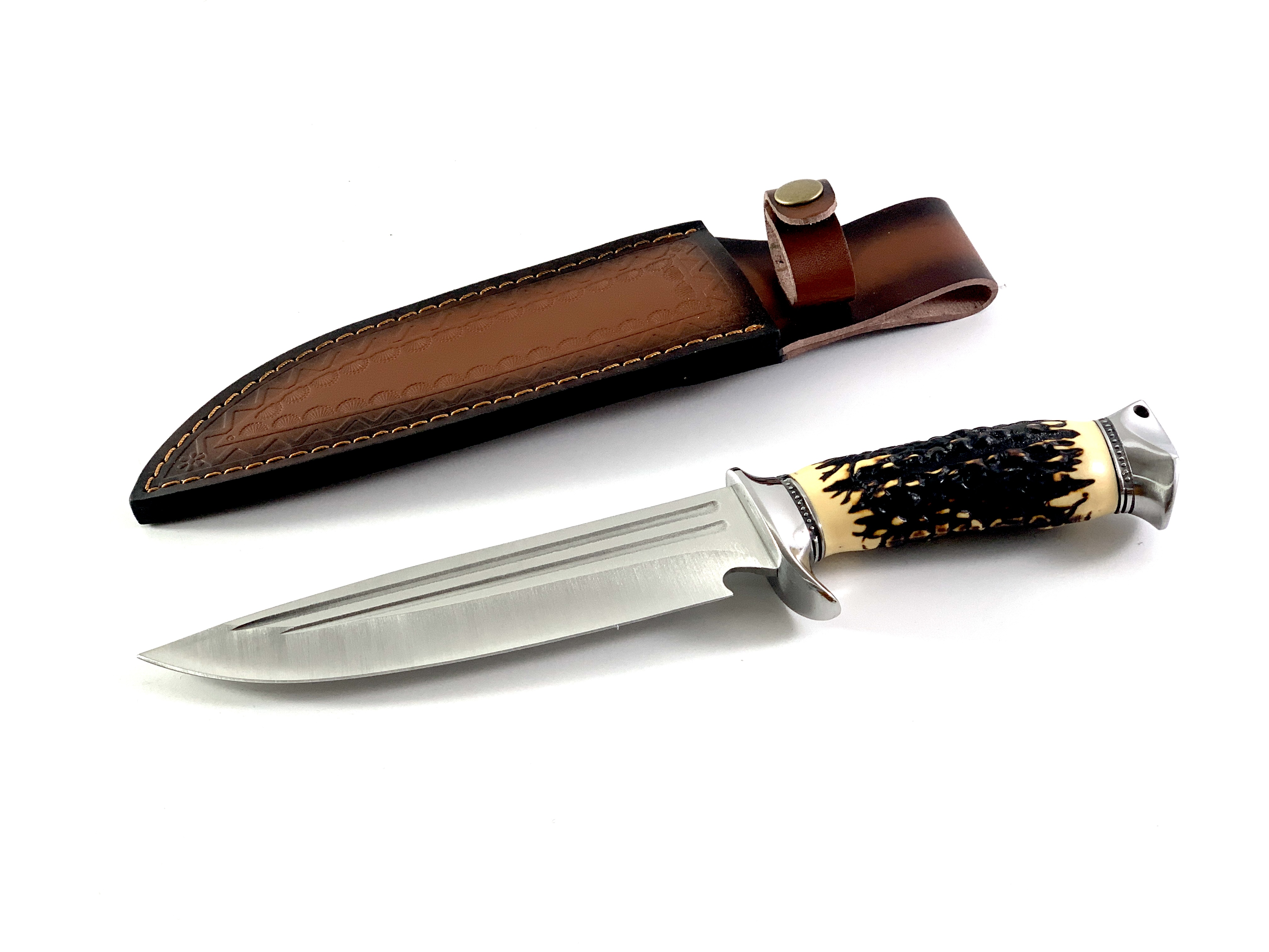 Ловен нож фултанг с метален гард - Knives XZD40