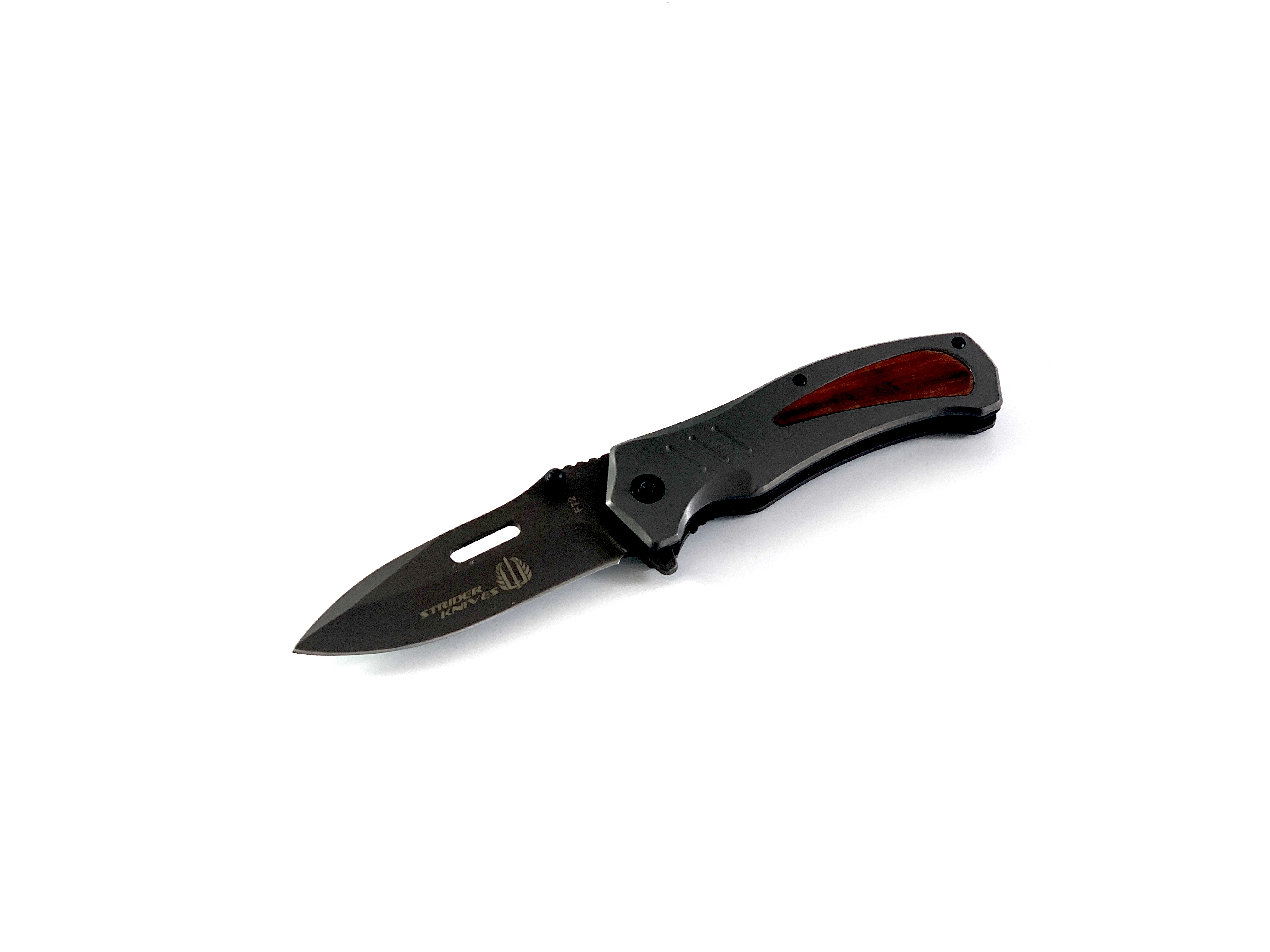 Сгъваем автоматичен нож с иноксово покритие Strider knives F72