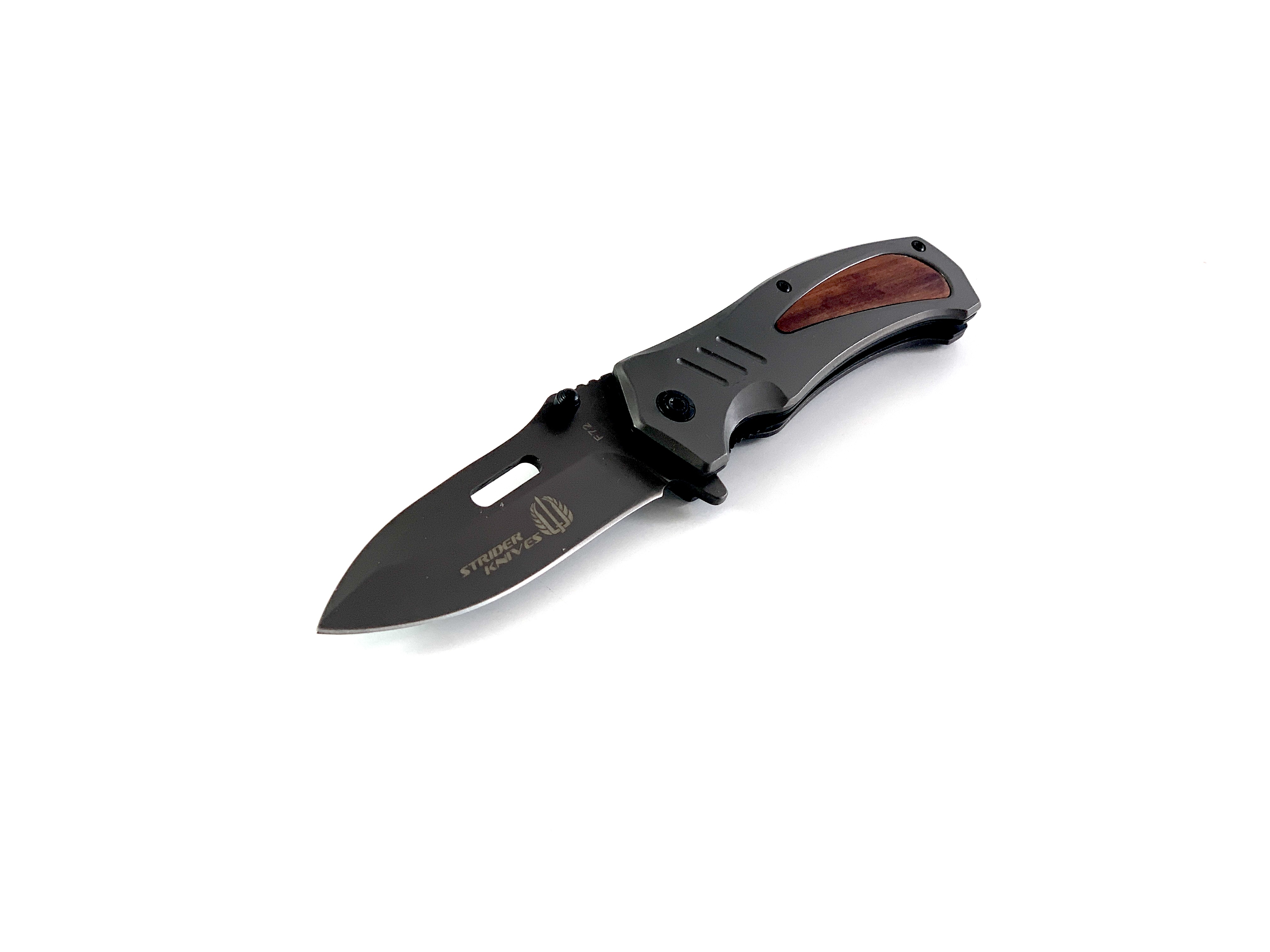 Сгъваем автоматичен нож с иноксово покритие Strider knives F72