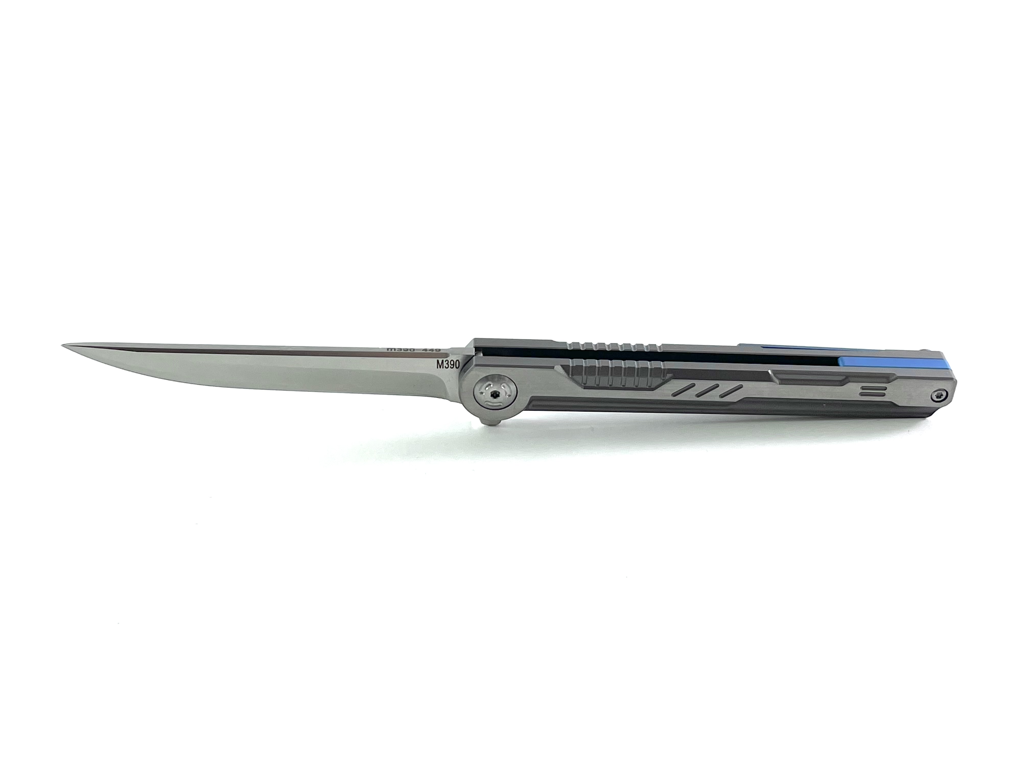 Flipper M390 Blade Titanium Handle сгъваем автоматичен нож
