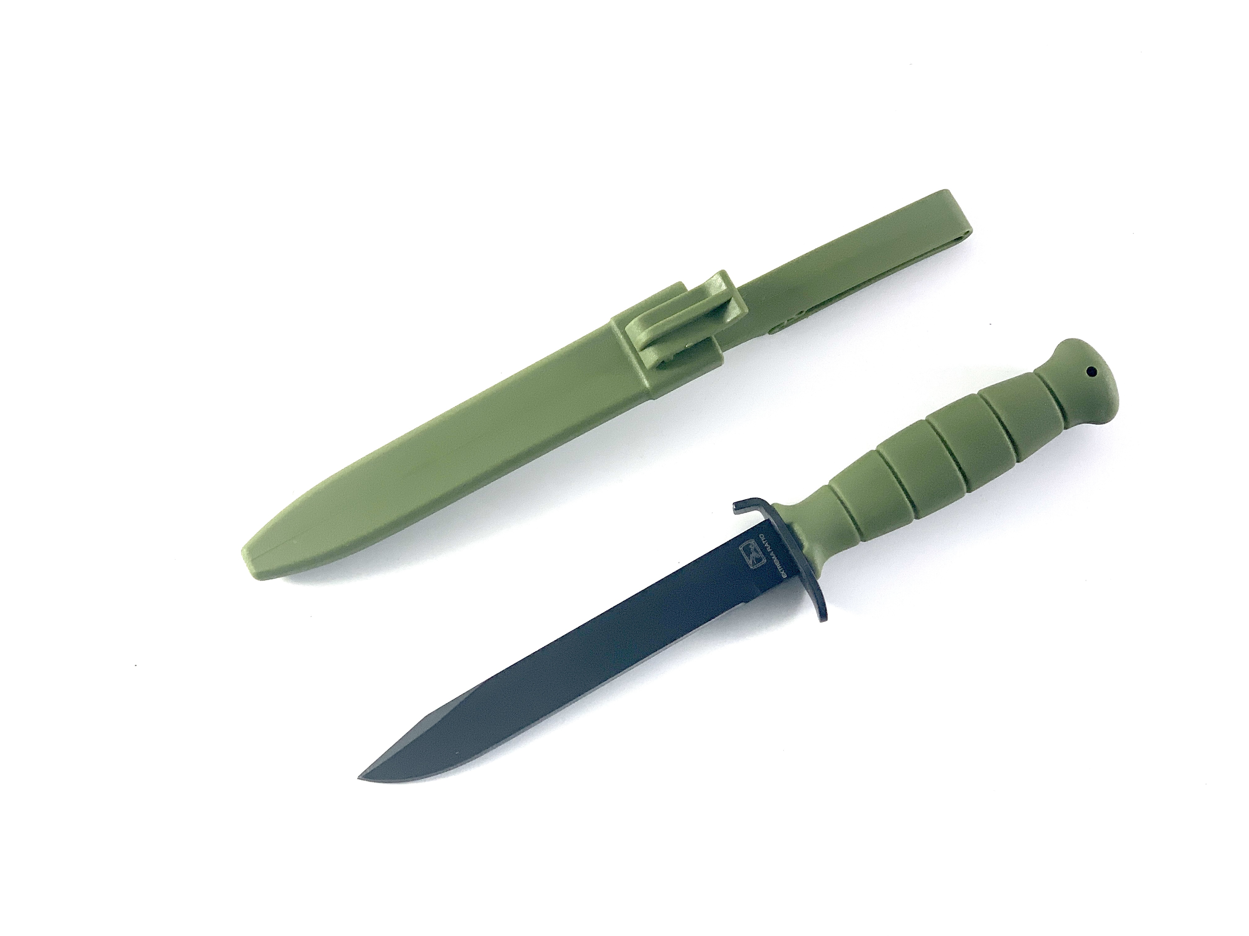 Italy military  военен нож за лов Model C00360A Green kydex sheet