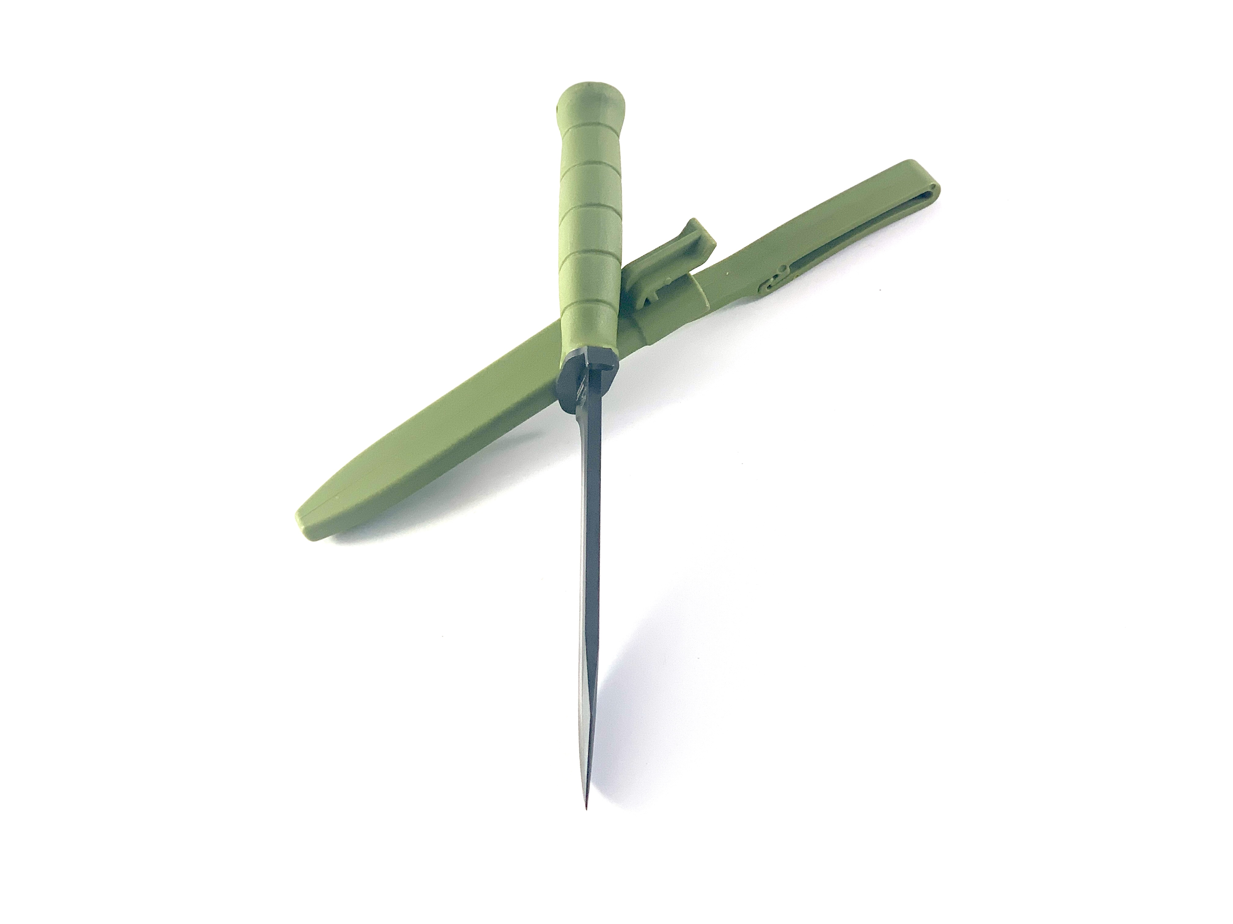 Italy military  военен нож за лов Model C00360A Green kydex sheet