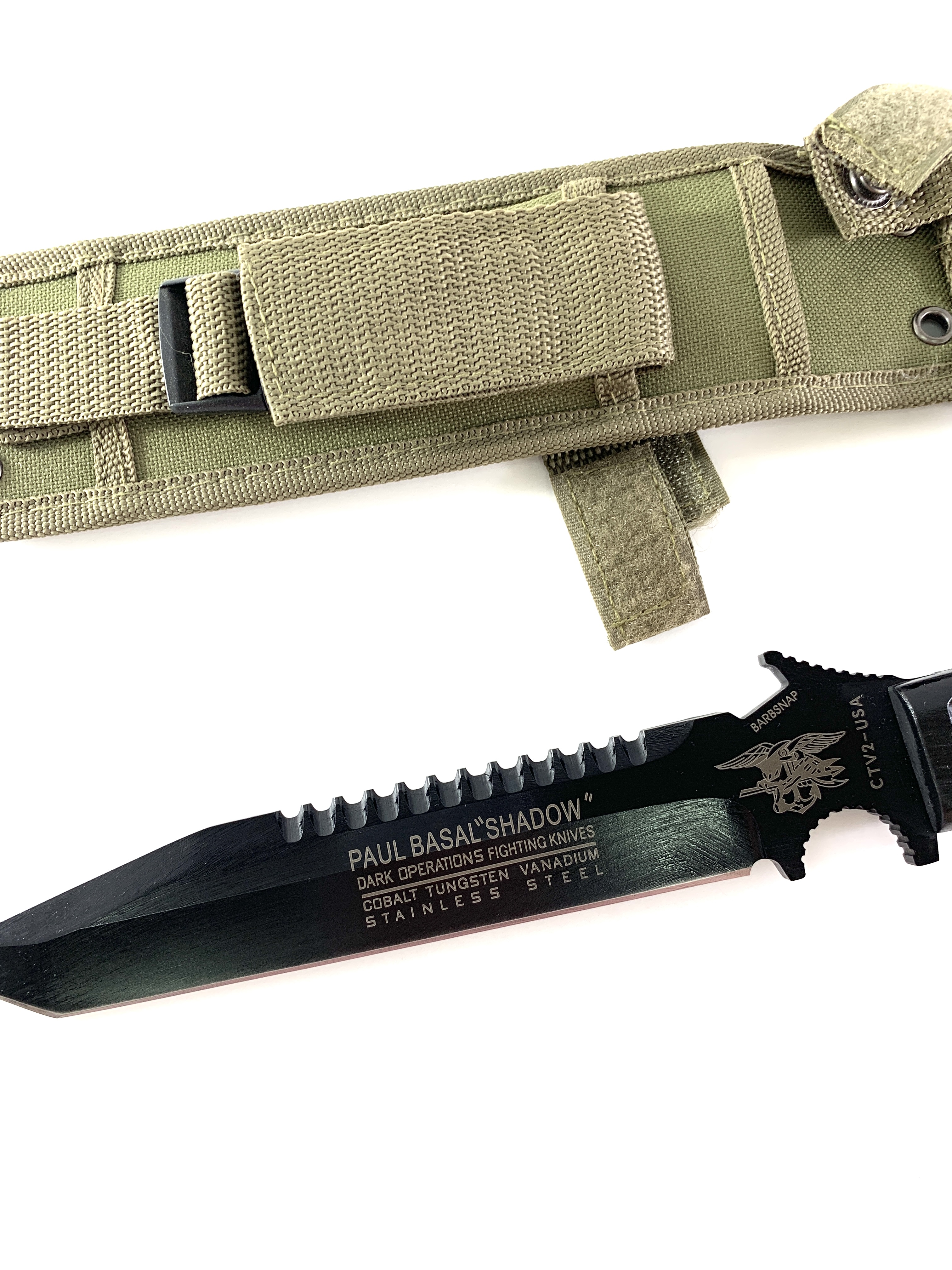 Military dark operations fighting knives - Ловен нож CTV2