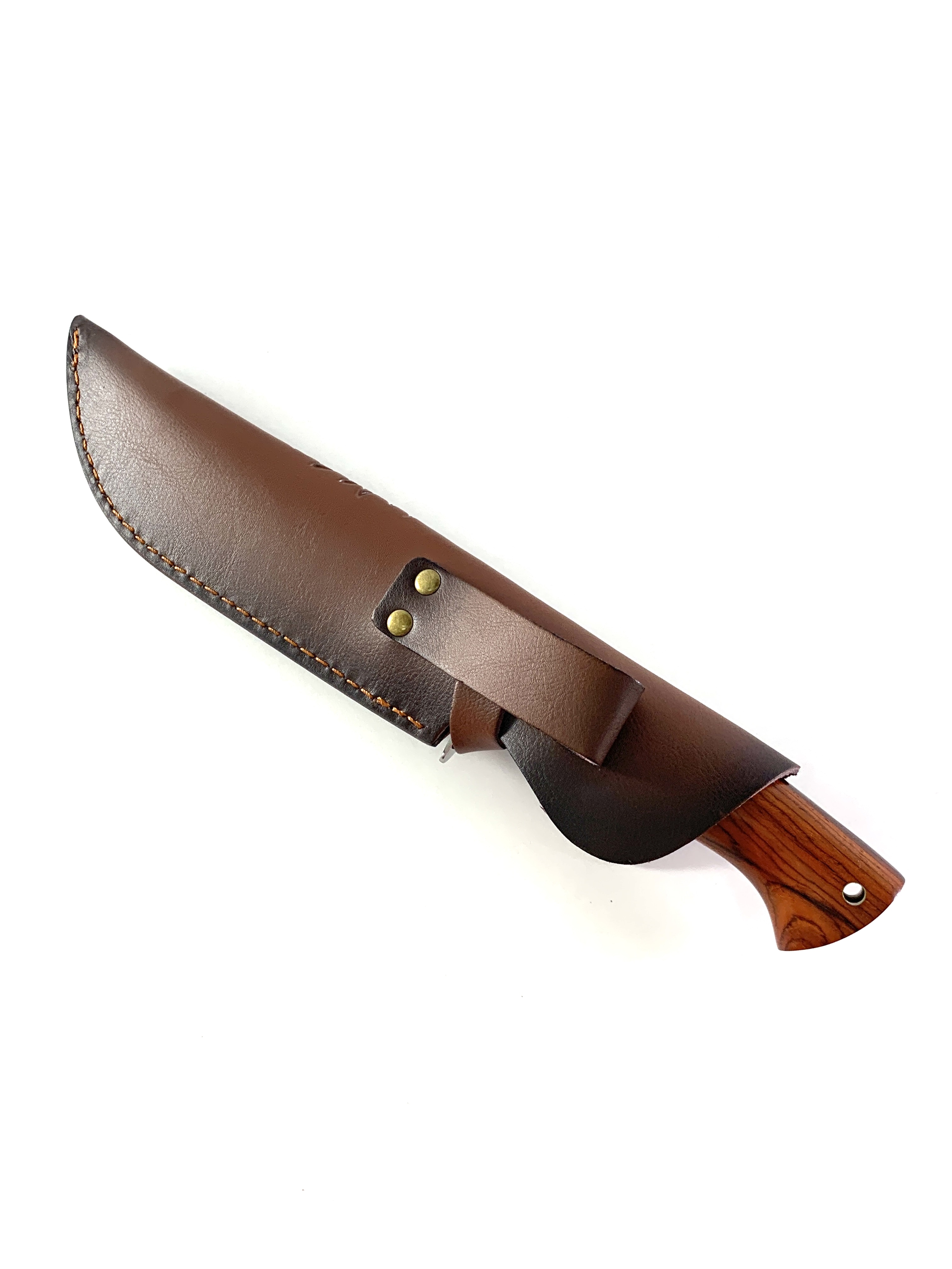 Ръчно направен ловен нож от Damask steel дръжка от Rosewood