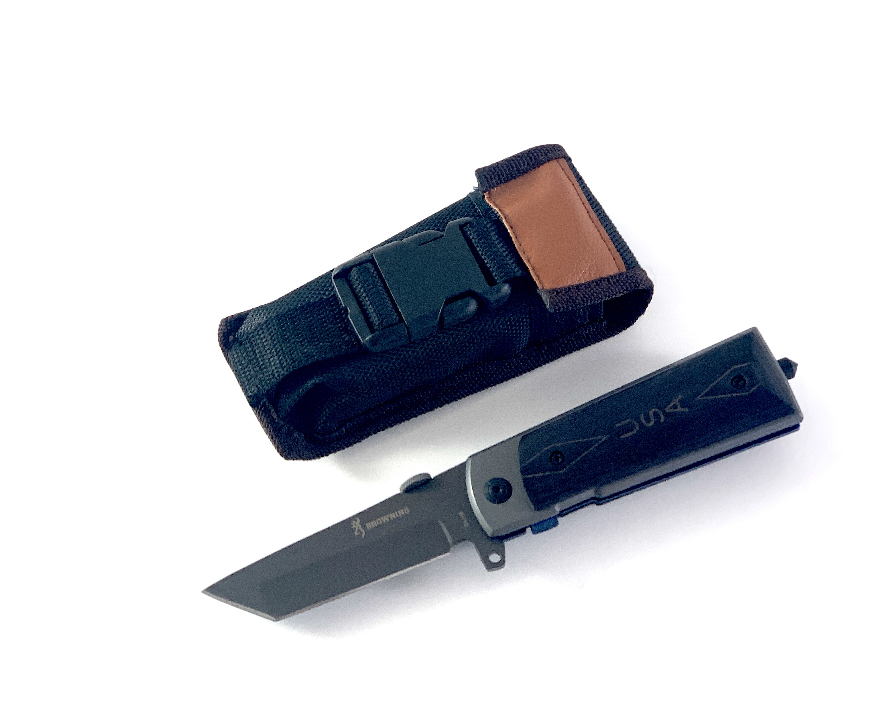 Browning DA108 - Сгъваем автоматичен нож с иноксово покритие и танто острие