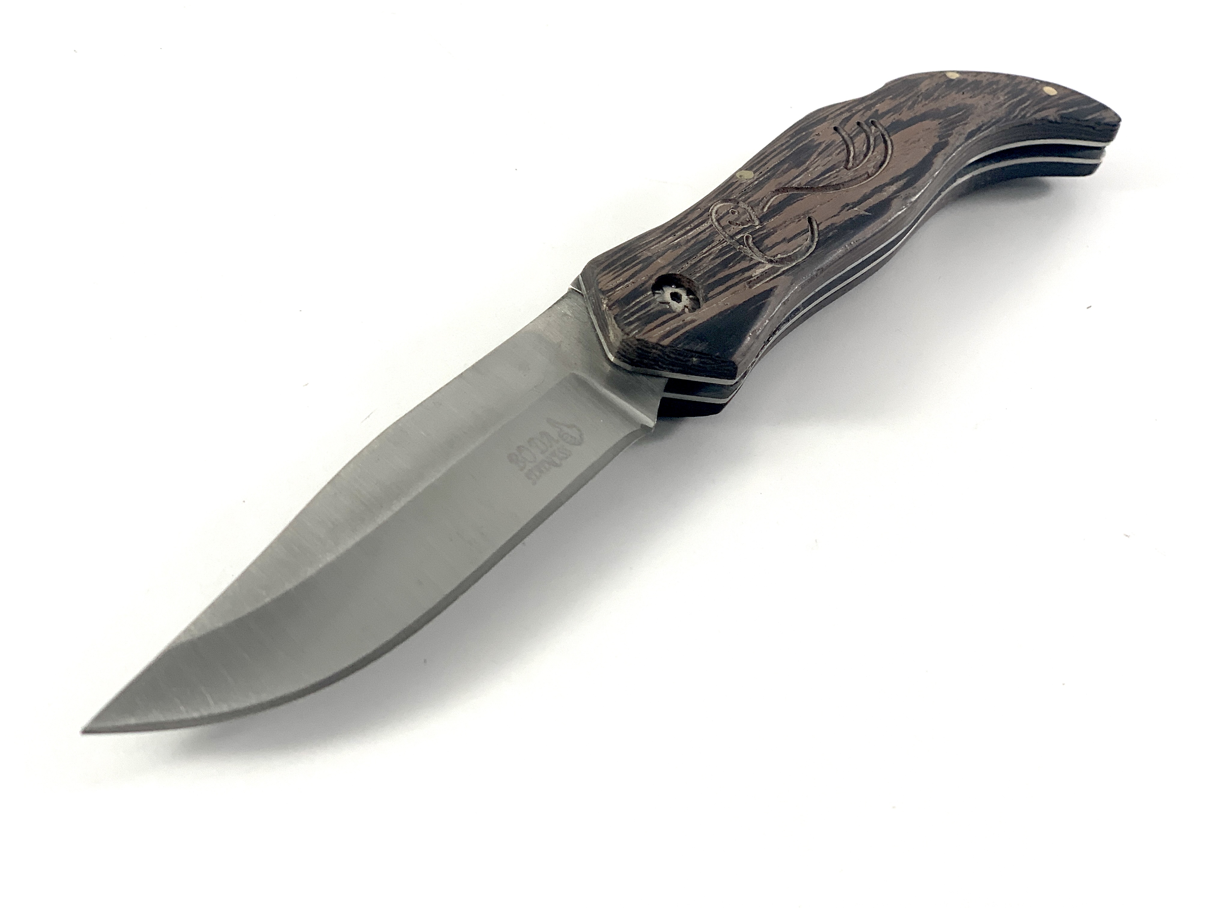Сгъваем джобен ловен нож Boda Stainless Steel