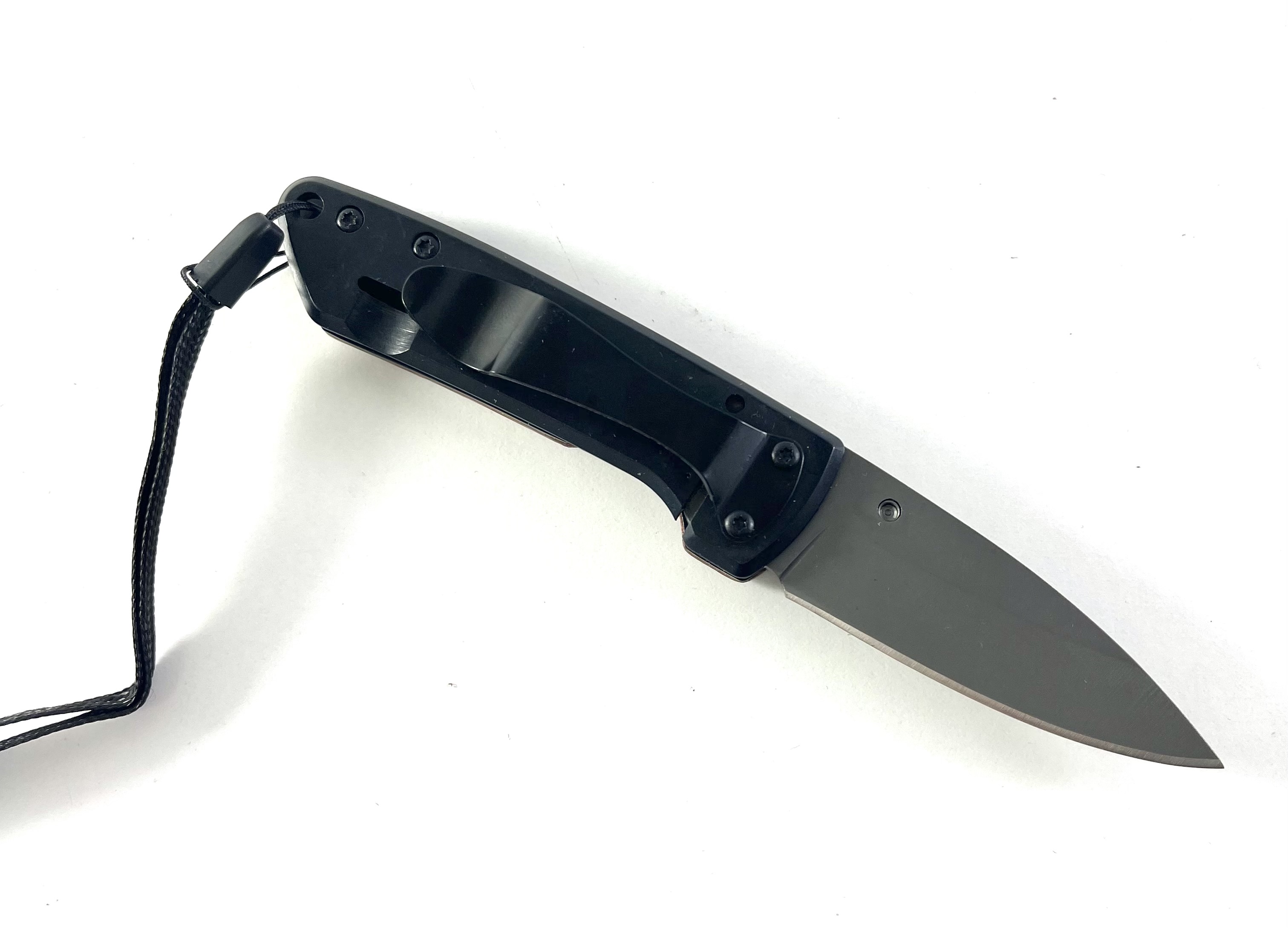 Сгъваем джобен нож с кожен калъф Buck DA110