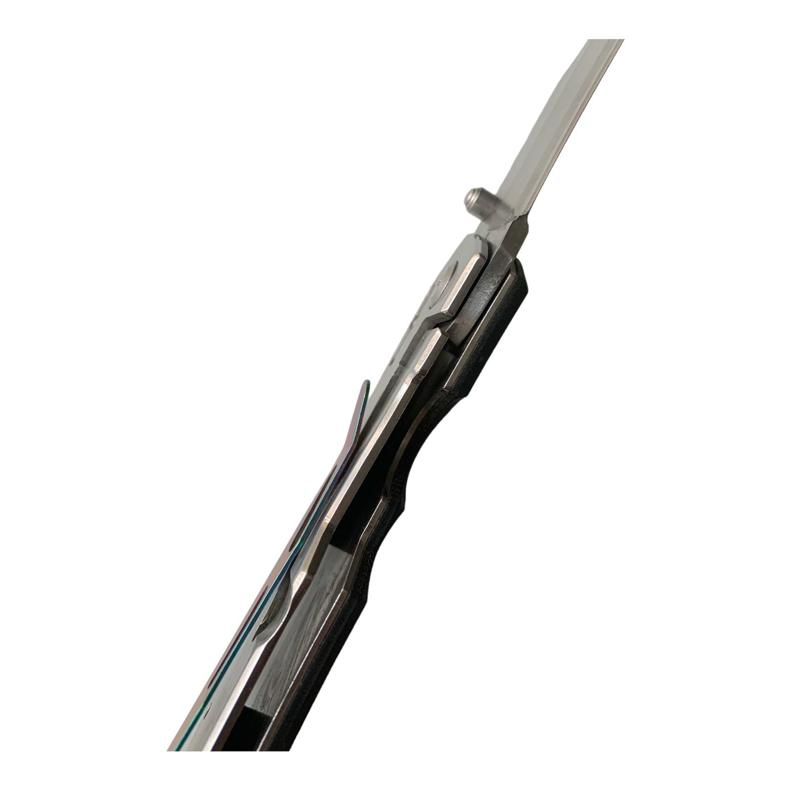 Масивен сгъваем джобен нож Knives с клипс и калъф SR598A