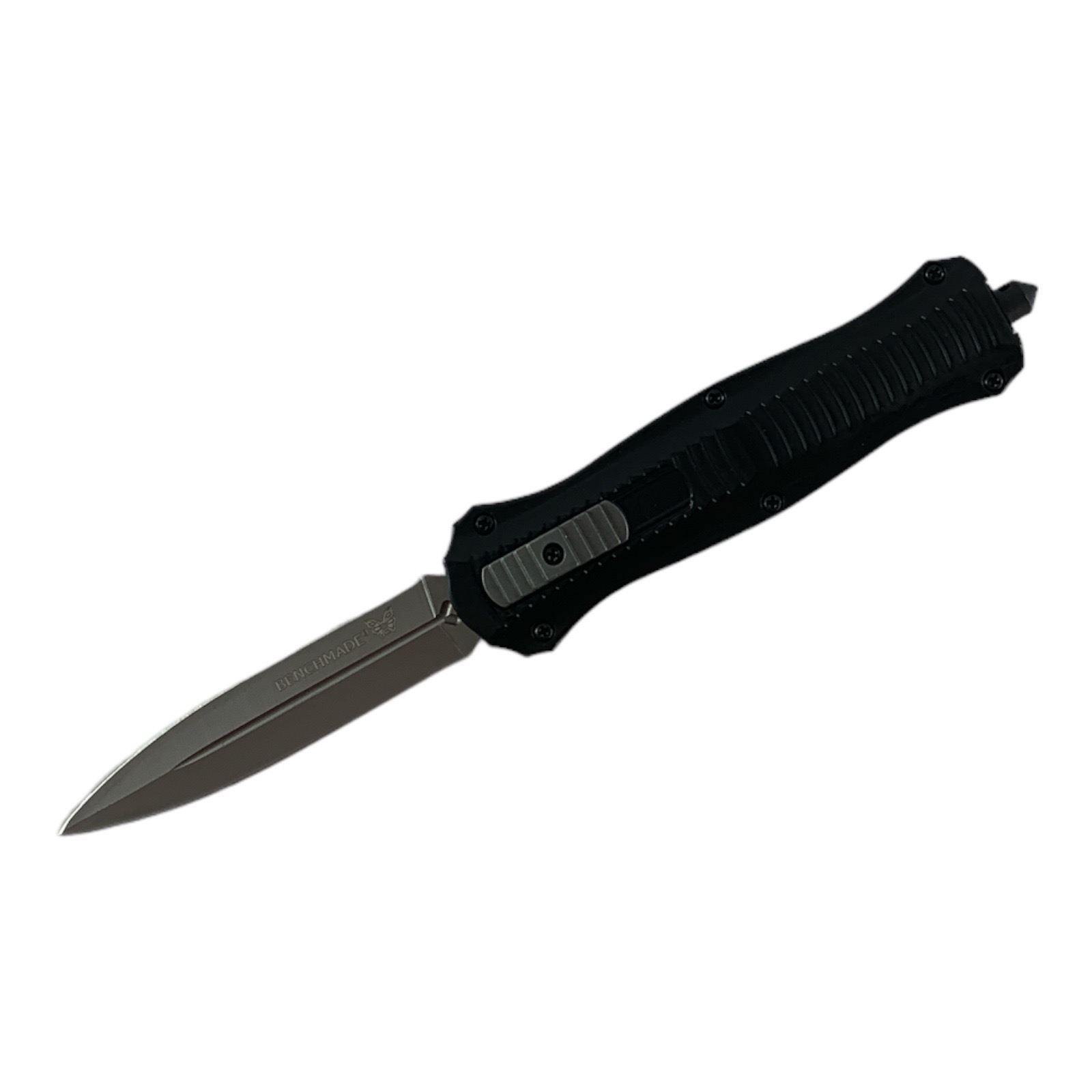 Автоматичен метален нож Кама OTF Black с калъф