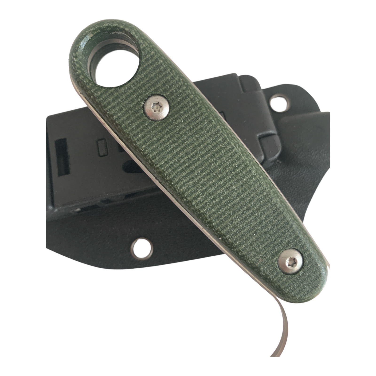 Ловен нож  острие шведска неръждаема стомана 14C28N - Green Knives