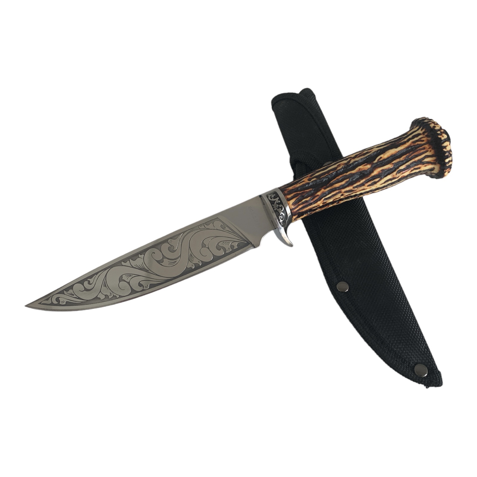 Руски ловен нож сталь 65х13 - Пантера