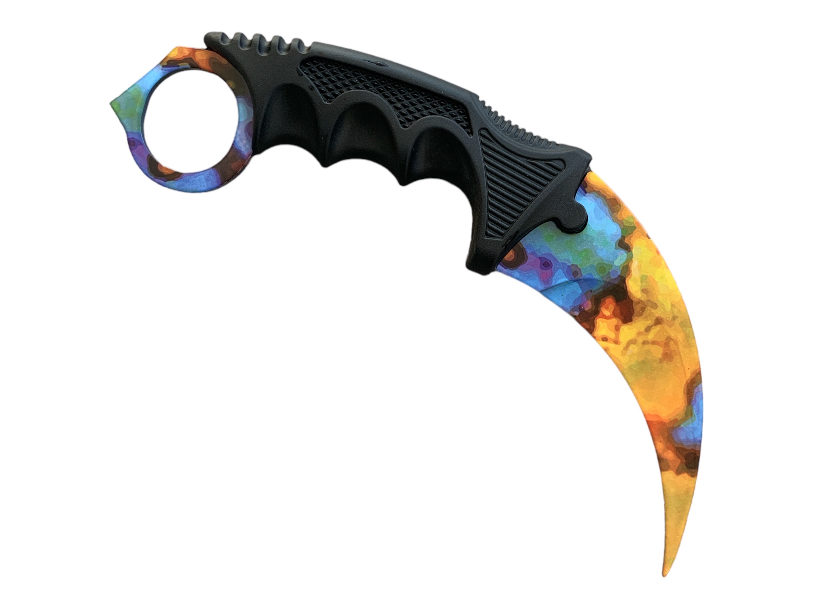 Нож Fade Karambit, нож с фиксирано острие незаточен за колекция CS-GO Нож Fade Karambit, нож с фиксирано острие незаточен за колекция CS-GO