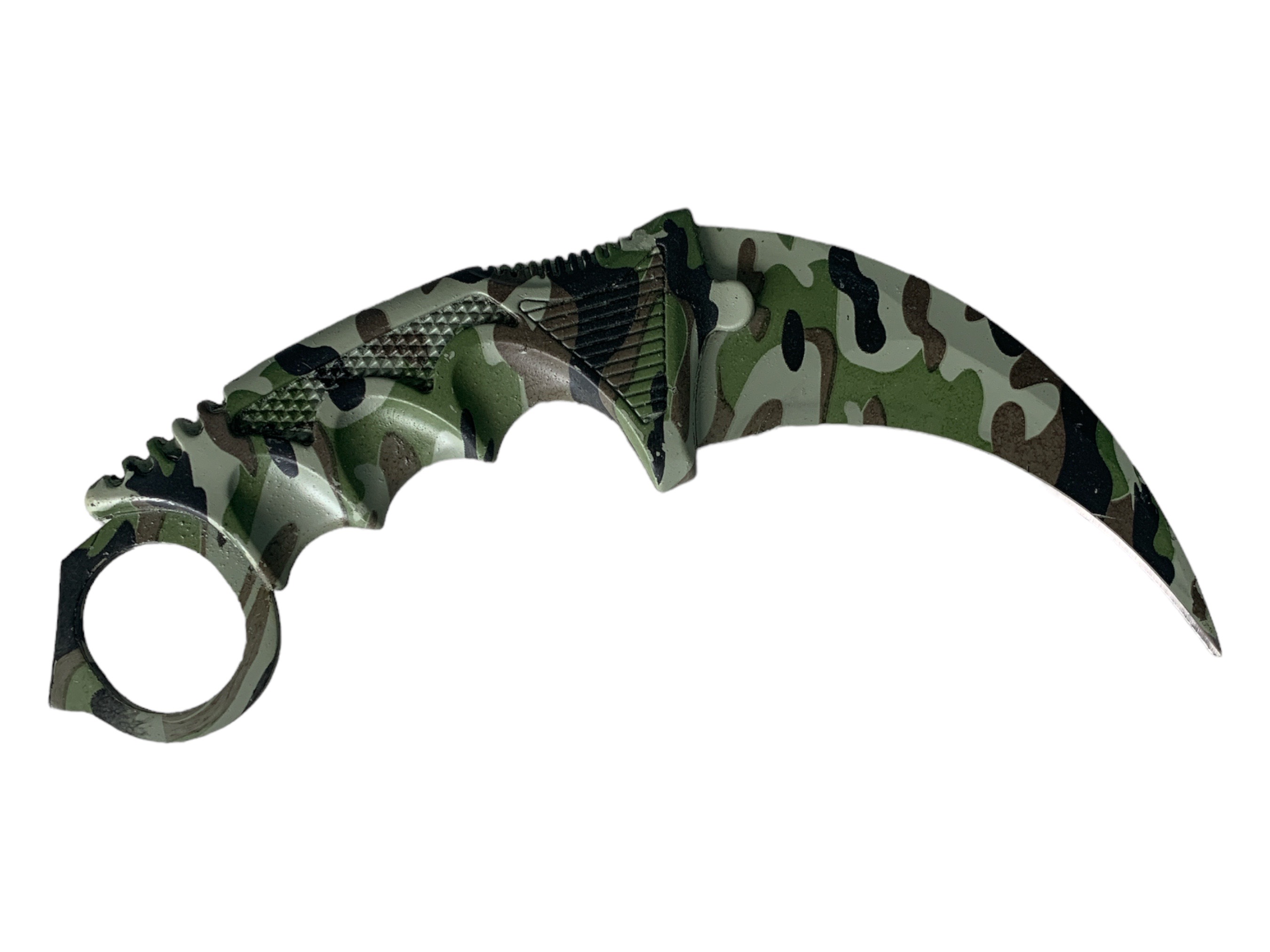 Military Karambit, нож с фиксирано острие от неръждаема стомана с калъф и нож CS-GO