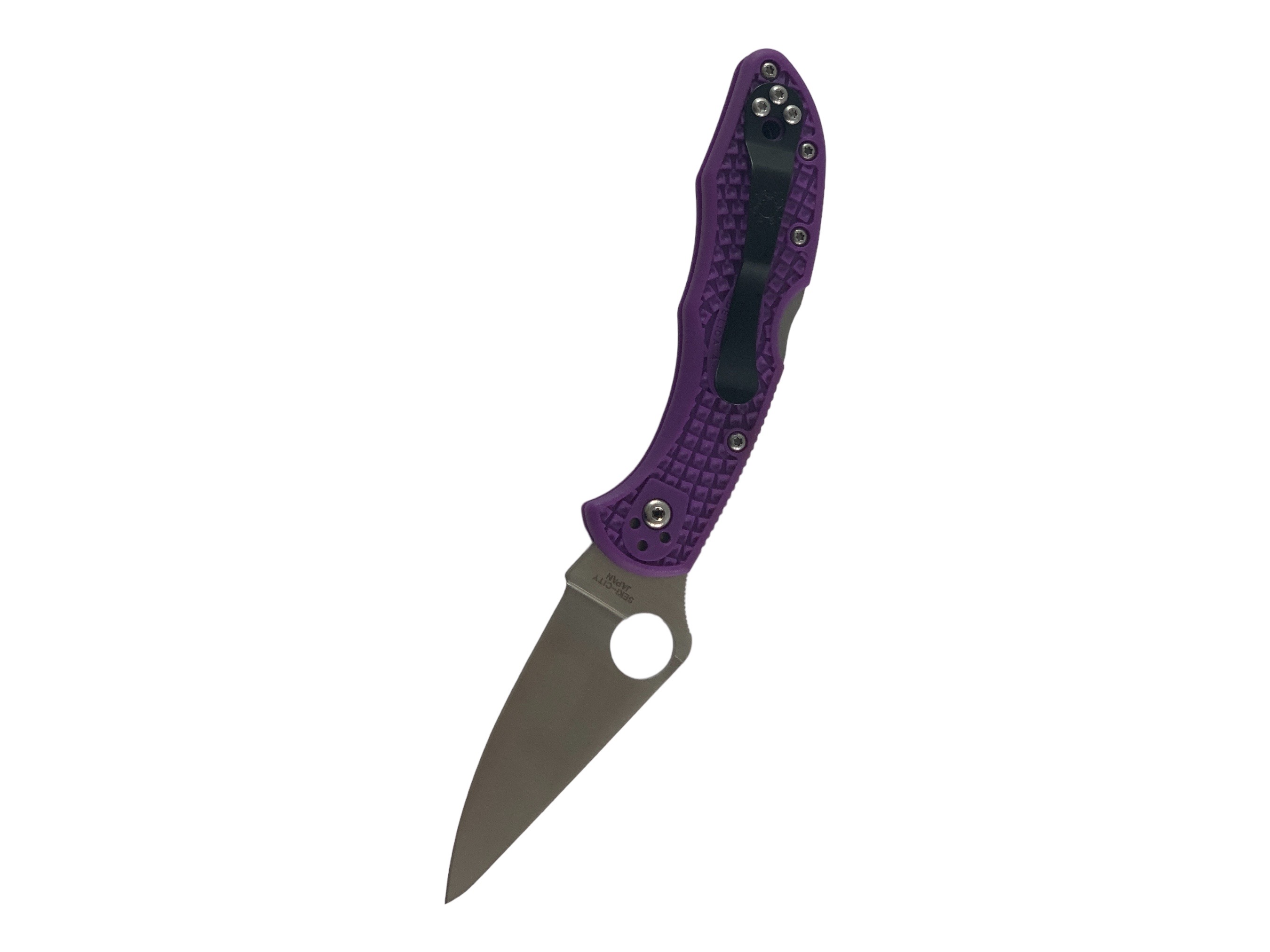 Сгъваем джобен нож Purple color за всекидневна употреба model Delica 4