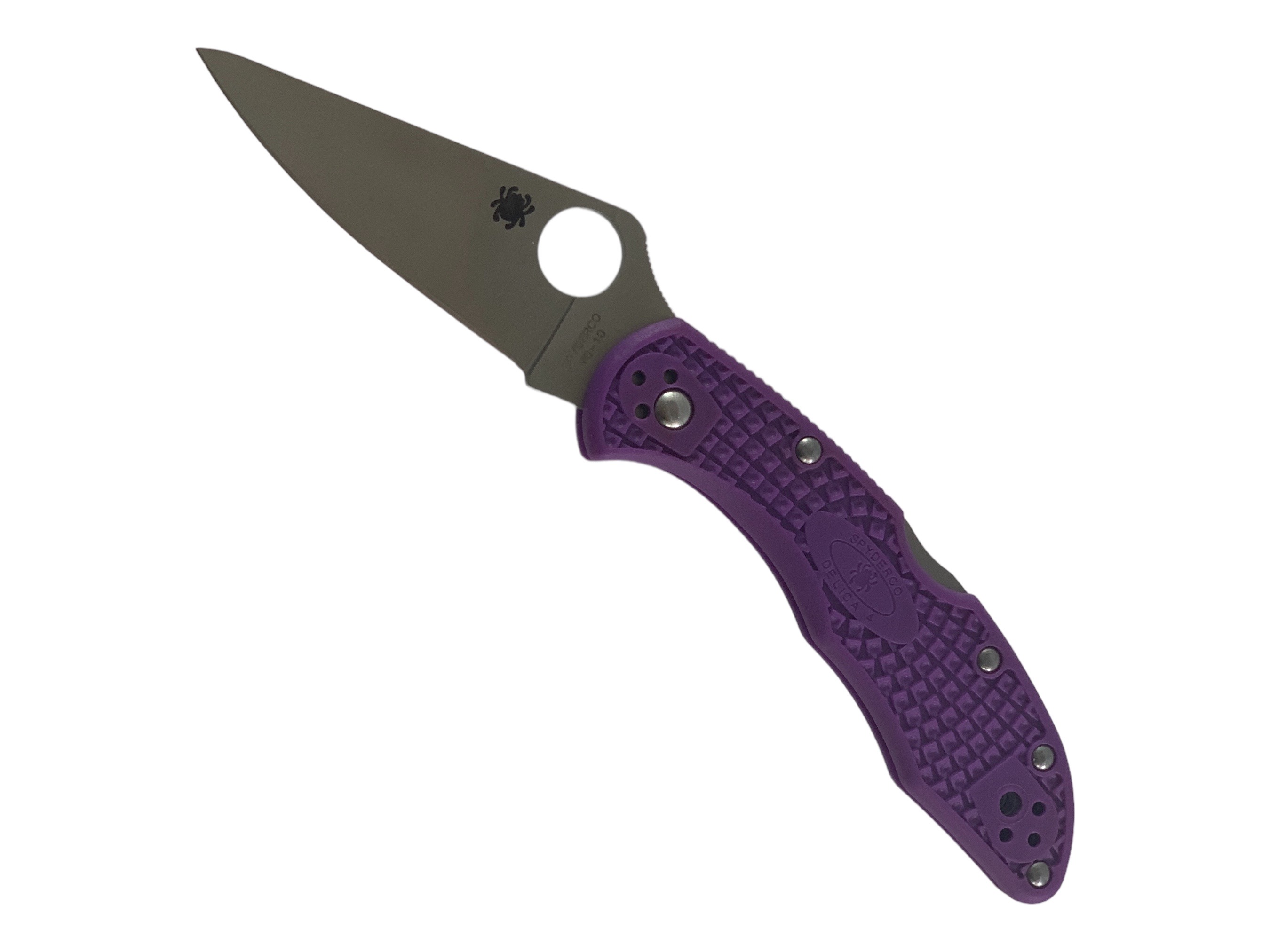 Сгъваем джобен нож Purple color за всекидневна употреба model Delica 4