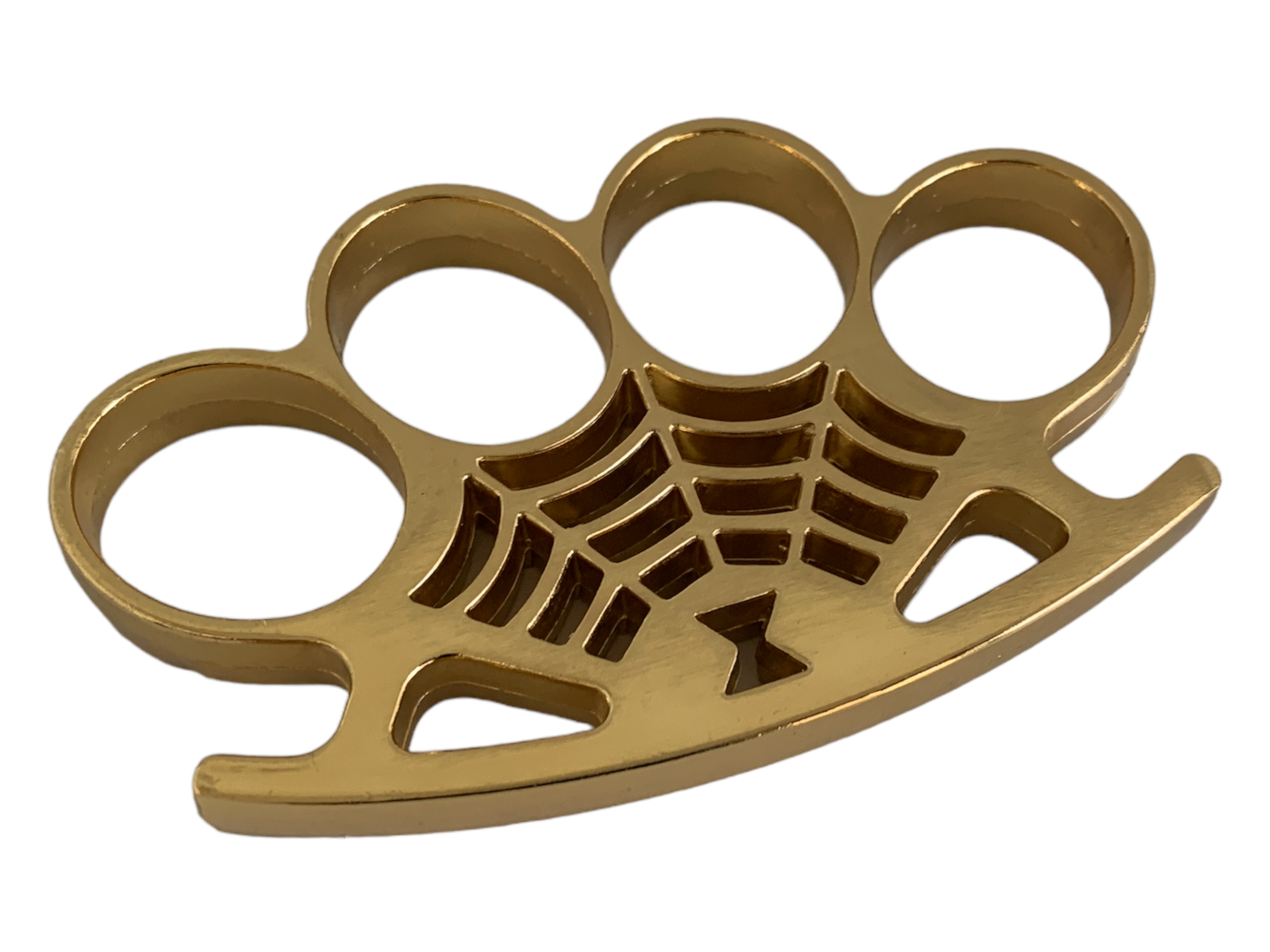 Масивен тежък метален бокс златист цвят ,форма на паяжина Масивен тежък метален бокс златист цвят ,форма на паяжина