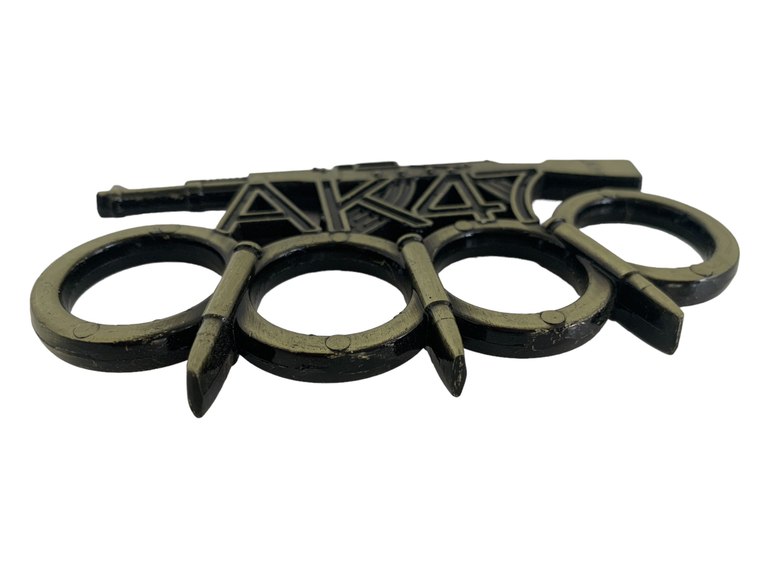 Масивен метален бокс Vintage цвят за самозащита или колекция АК-47