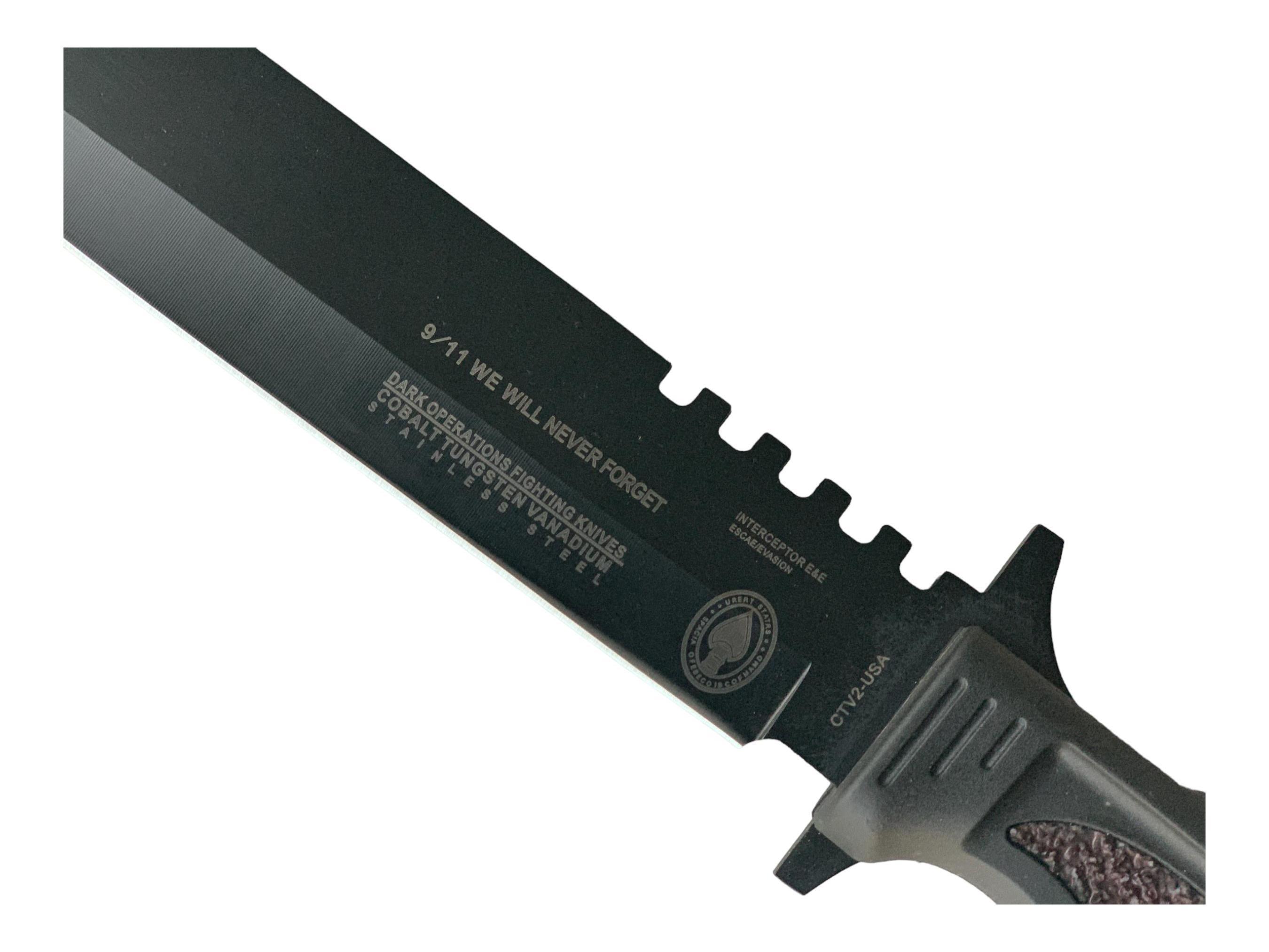 Military dark operations fighting knives - Ловен тактически нож CTV2