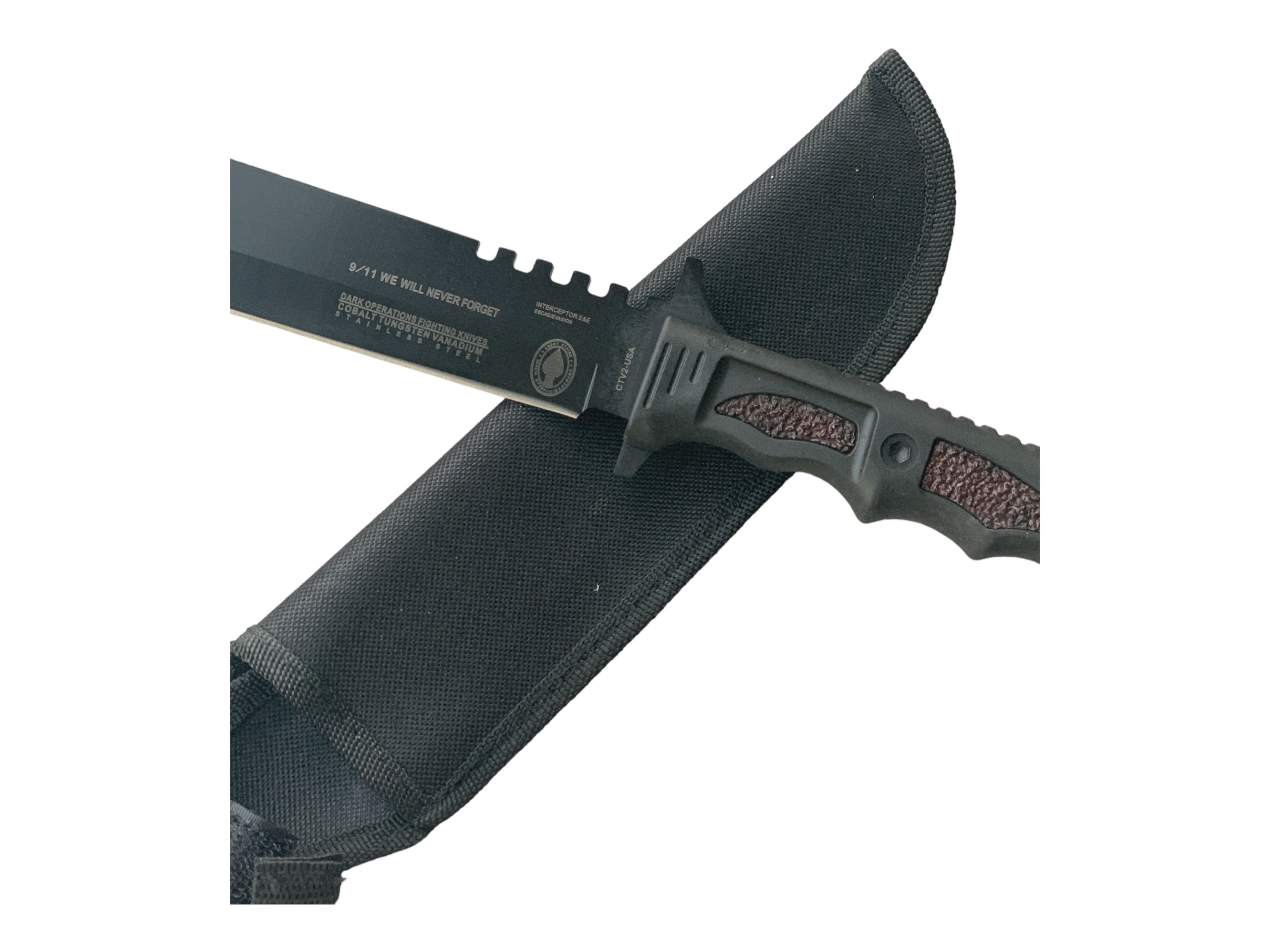 Military dark operations fighting knives - Ловен тактически нож CTV2