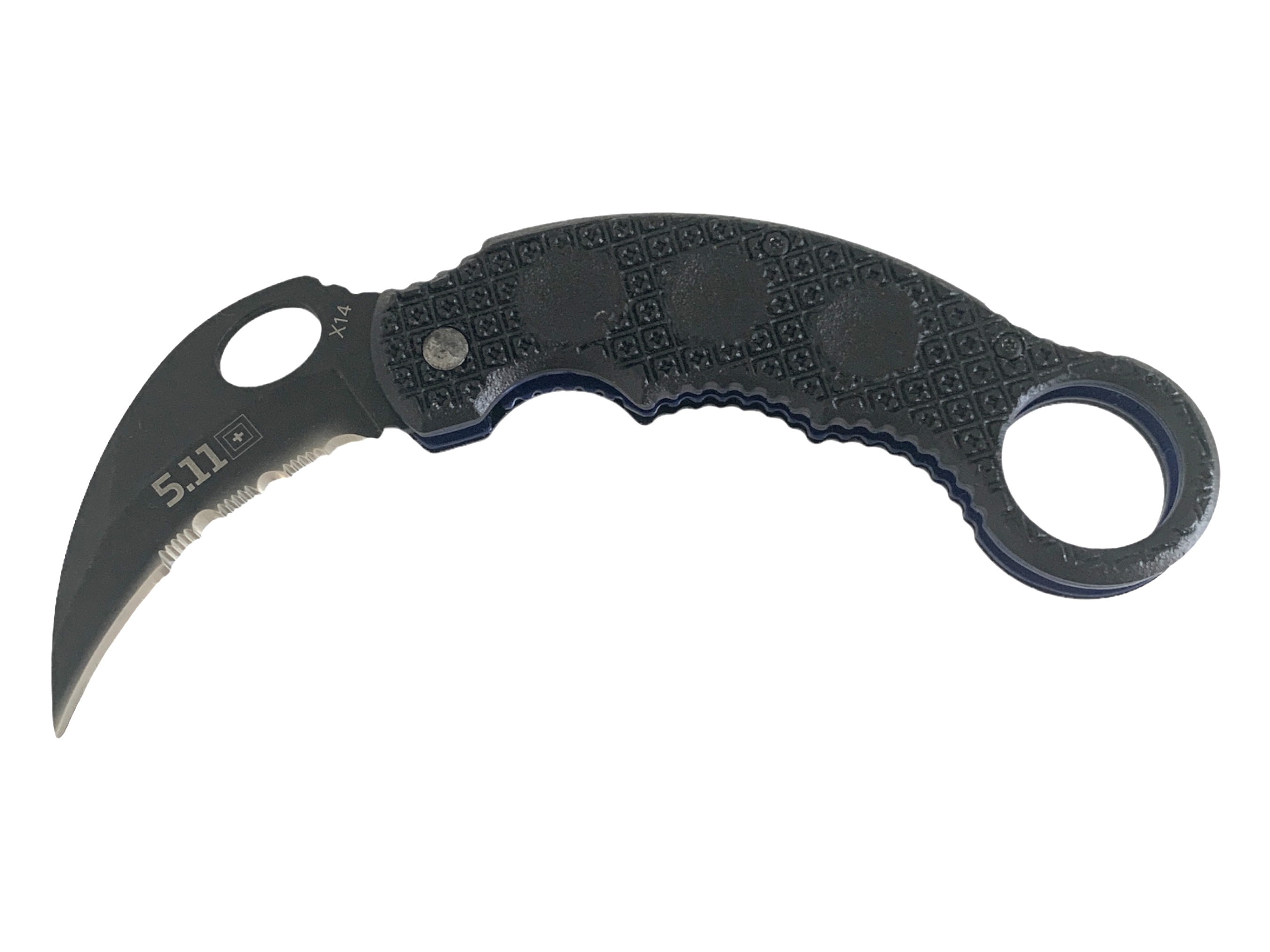 Сгъваем нож Орлов нокът KARAMBIT X14 BLACK