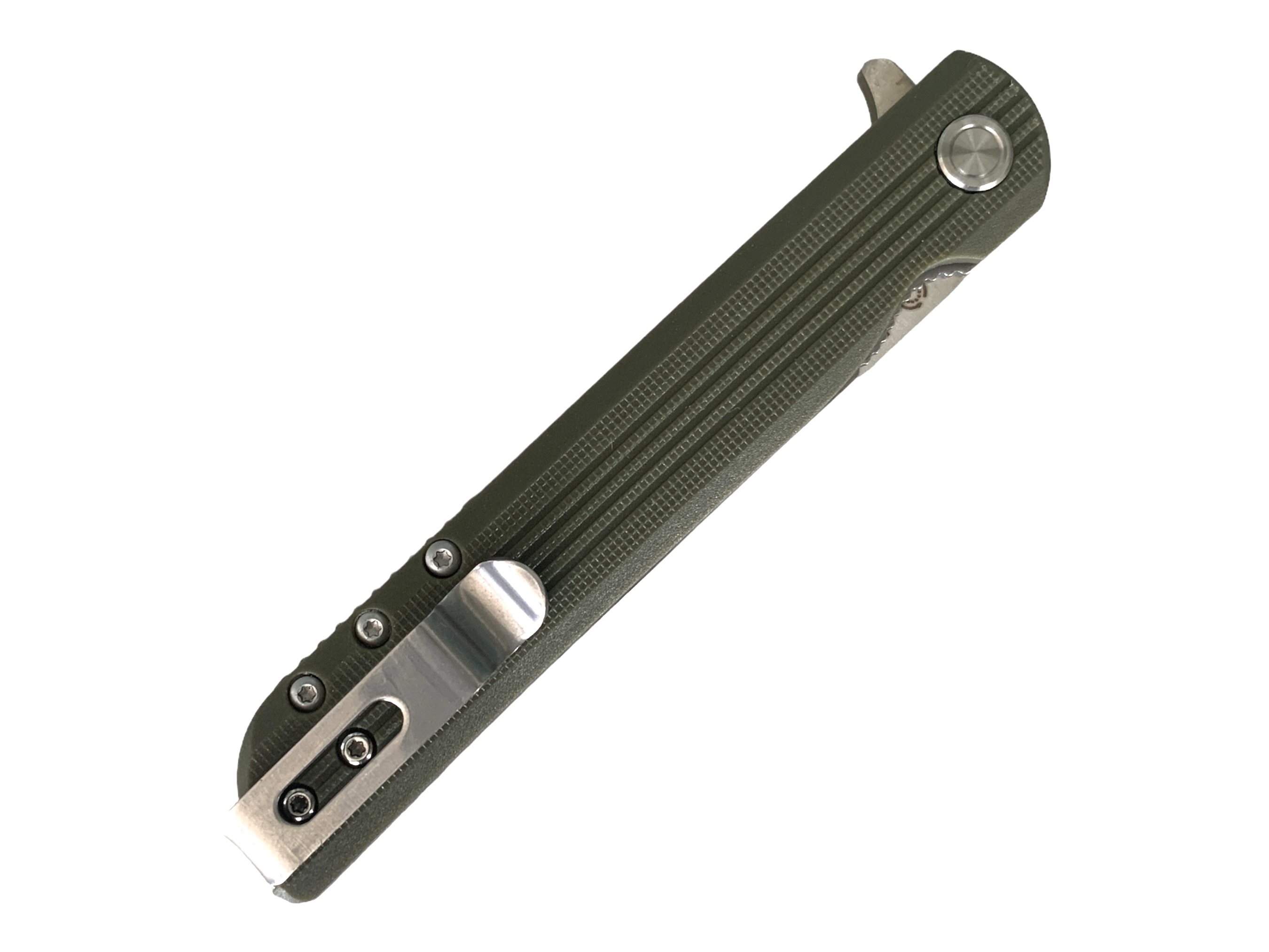Knives CT3810 - Сгъваем джобен нож със сачмен лагер и G10 дръжка в зелен цвят