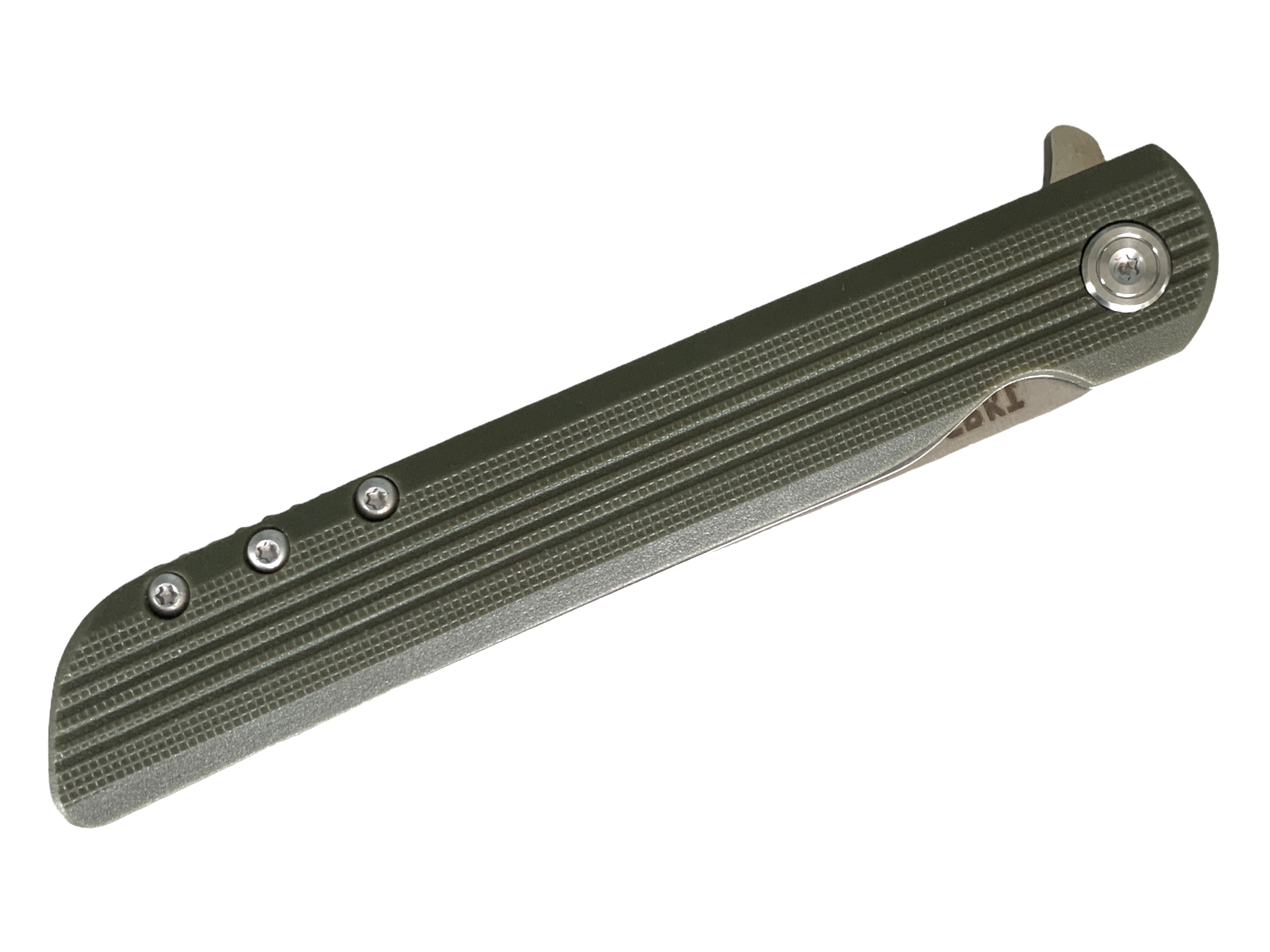 Knives CT3810 - Сгъваем джобен нож със сачмен лагер и G10 дръжка в зелен цвят