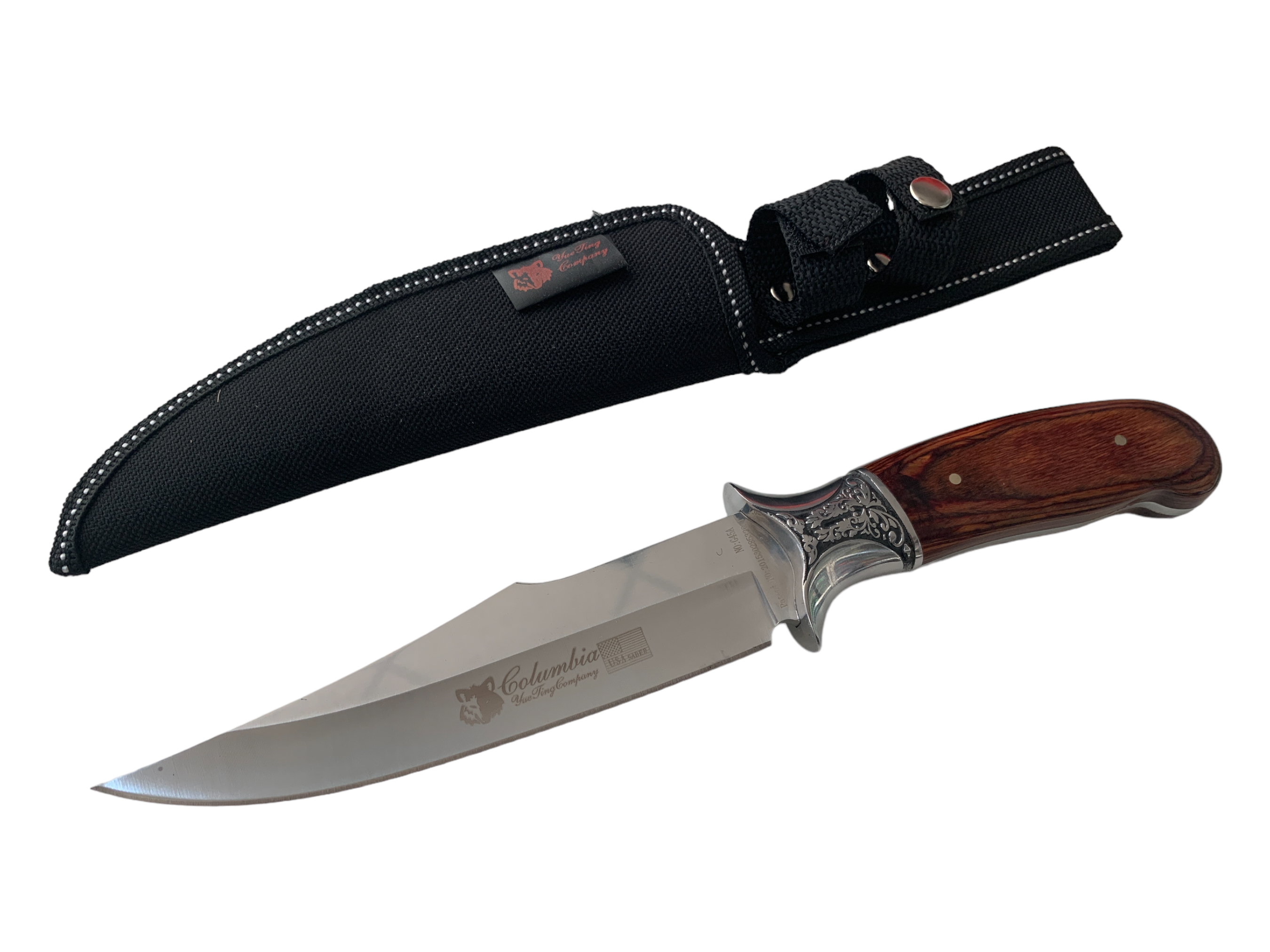 USA Columbia G45A Bowie Hunting knife Ловен нож метален масивен за Америсканския пазар
