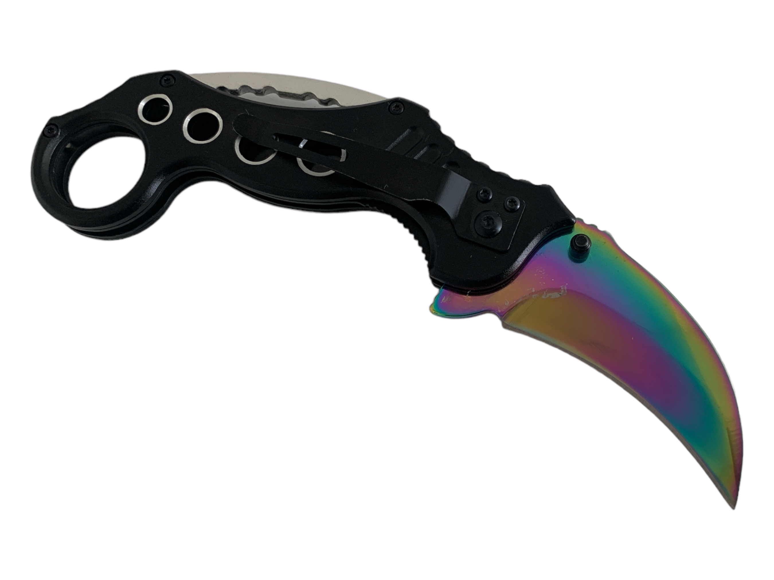 Сгъваем Karambit Rainbow - Вашият Верен Тактически Спътник
