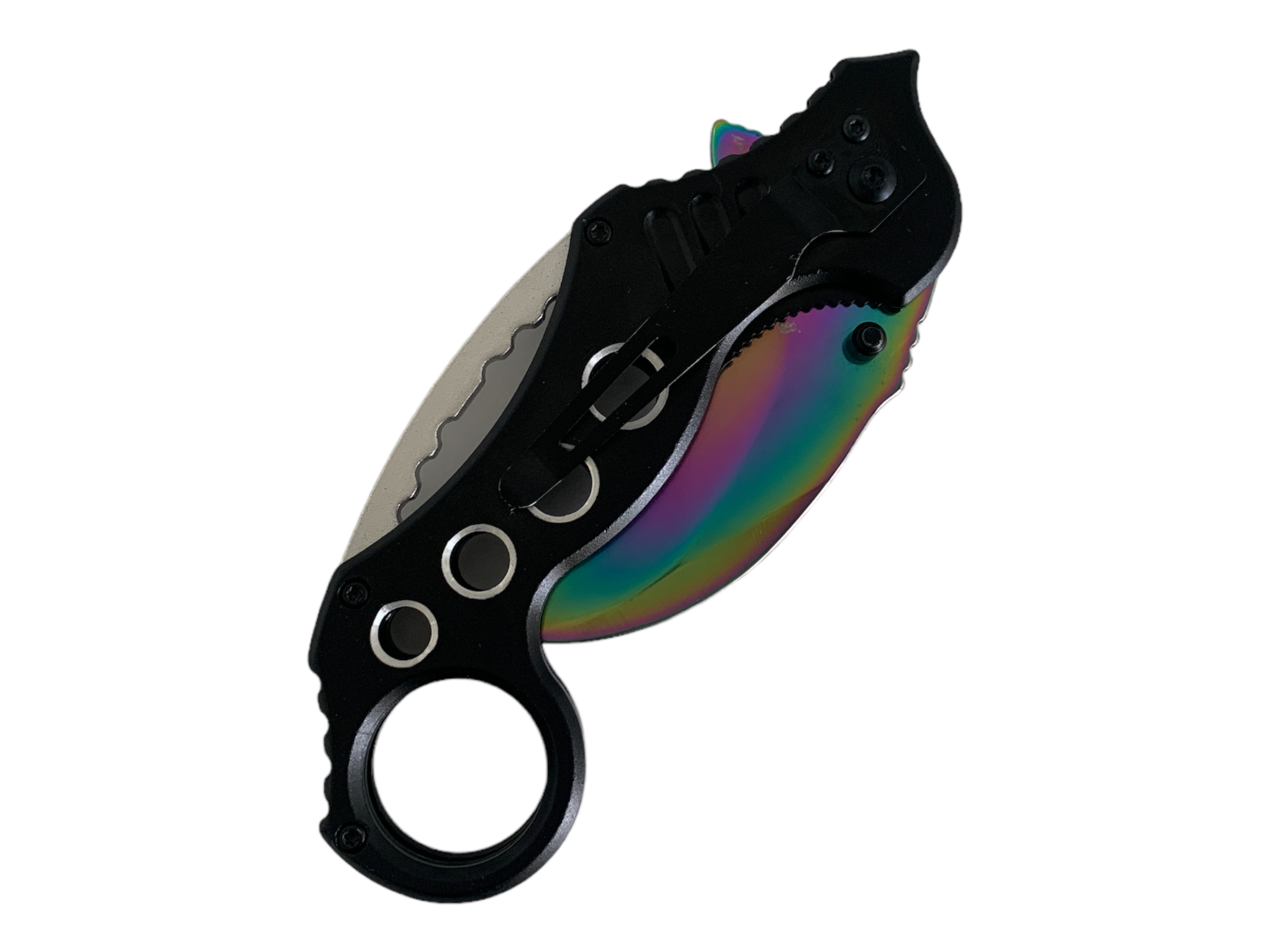 Сгъваем Karambit Rainbow - Вашият Верен Тактически Спътник