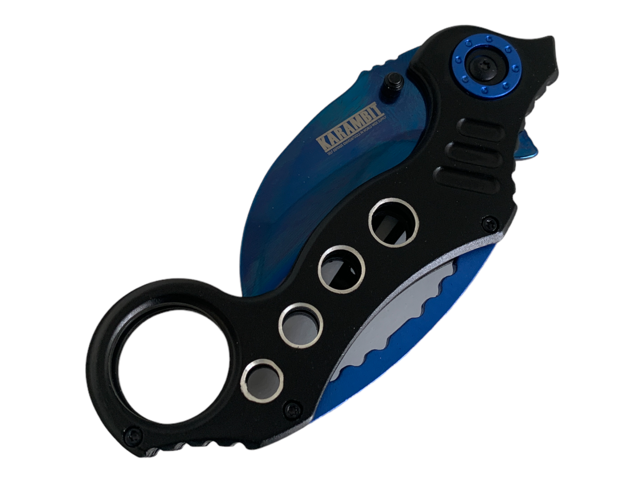 Сгъваем Karambit Marine Blue - Вашият Верен Тактически Спътник