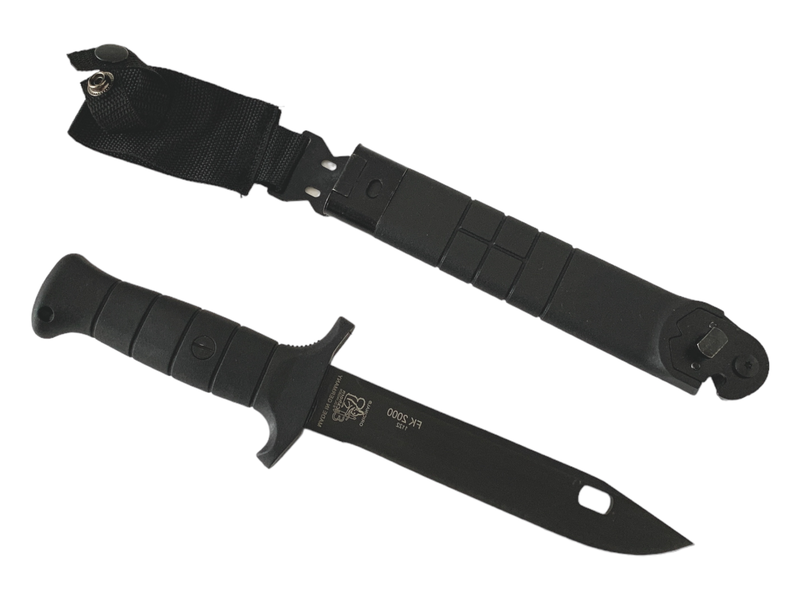 Военен нож Tactical Edge с кобур и интегрирано точило
