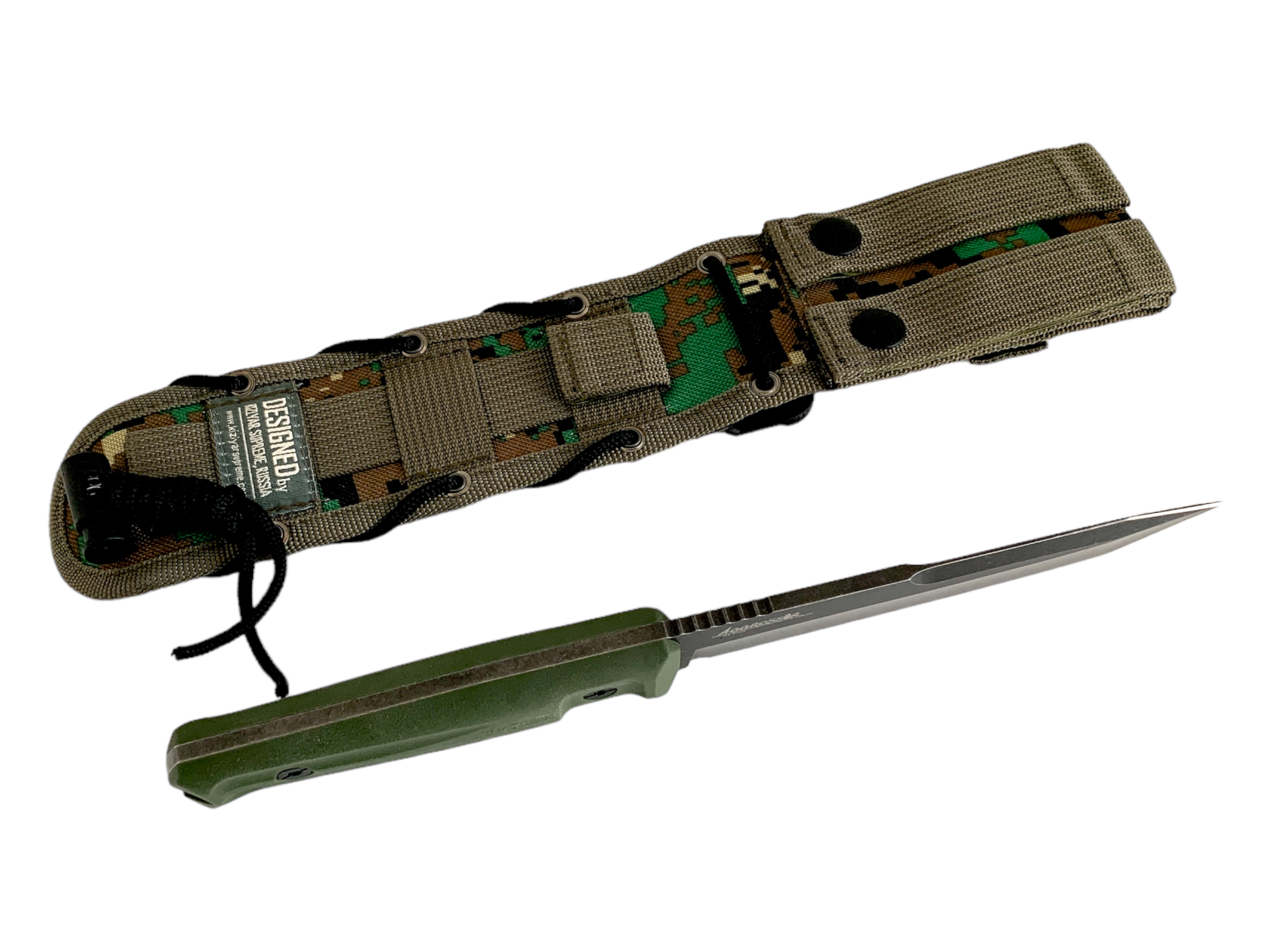 Тактически Tanto нож Field Operative с камуфлажен кобур