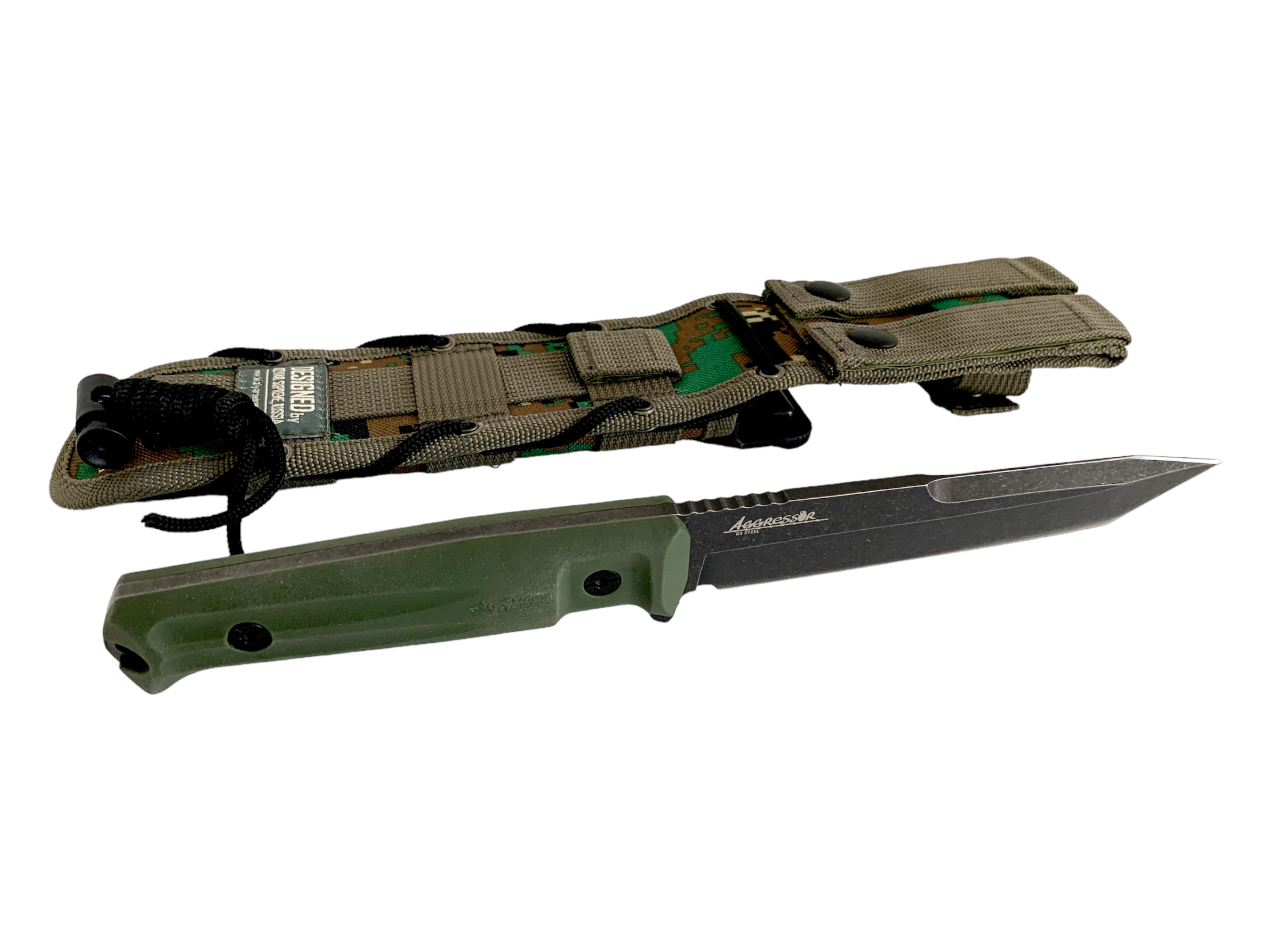 Тактически Tanto нож Field Operative с камуфлажен кобур