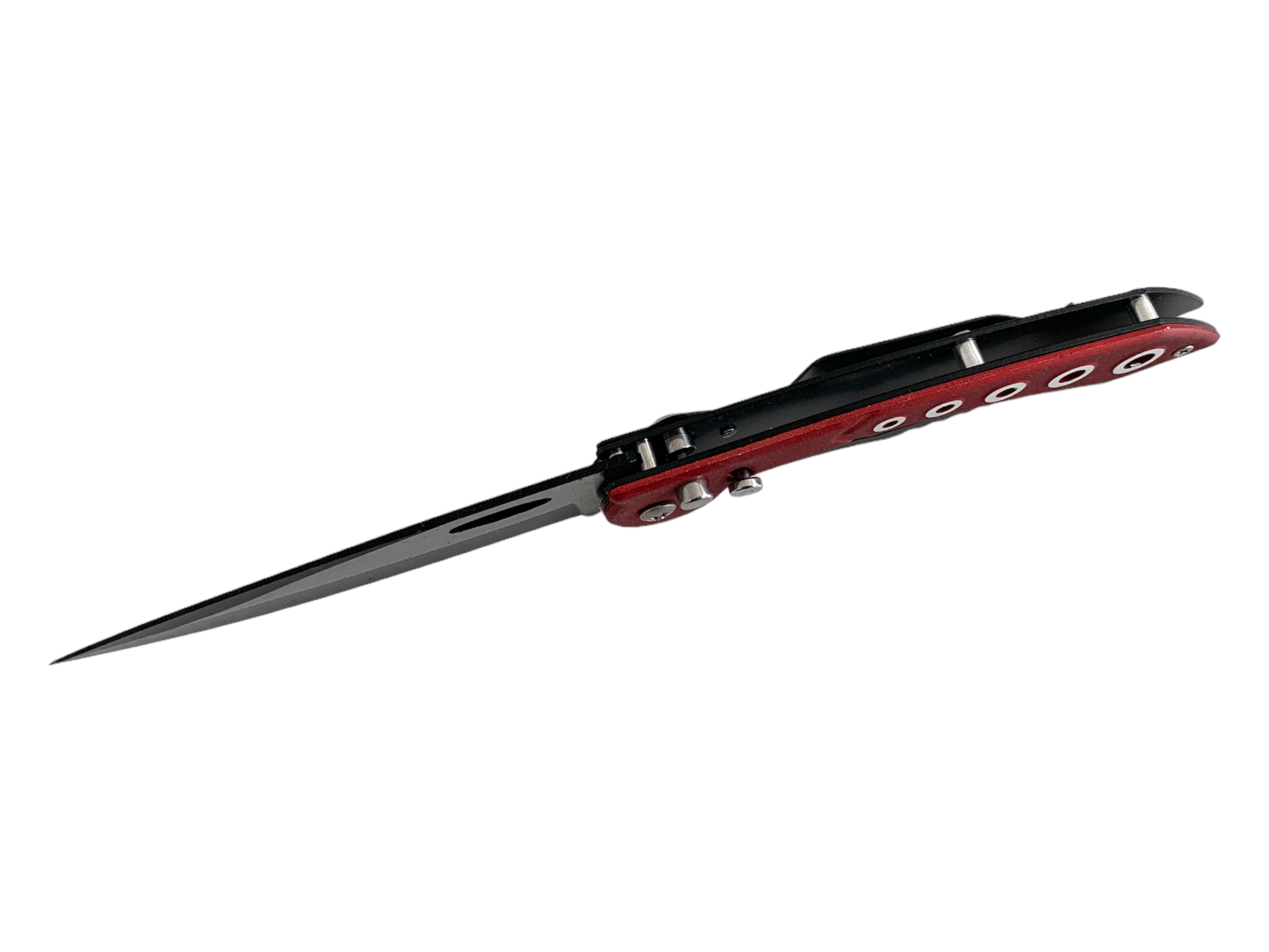 Сгъваем нож "Crimson Cutter" с перфорирана дръжка