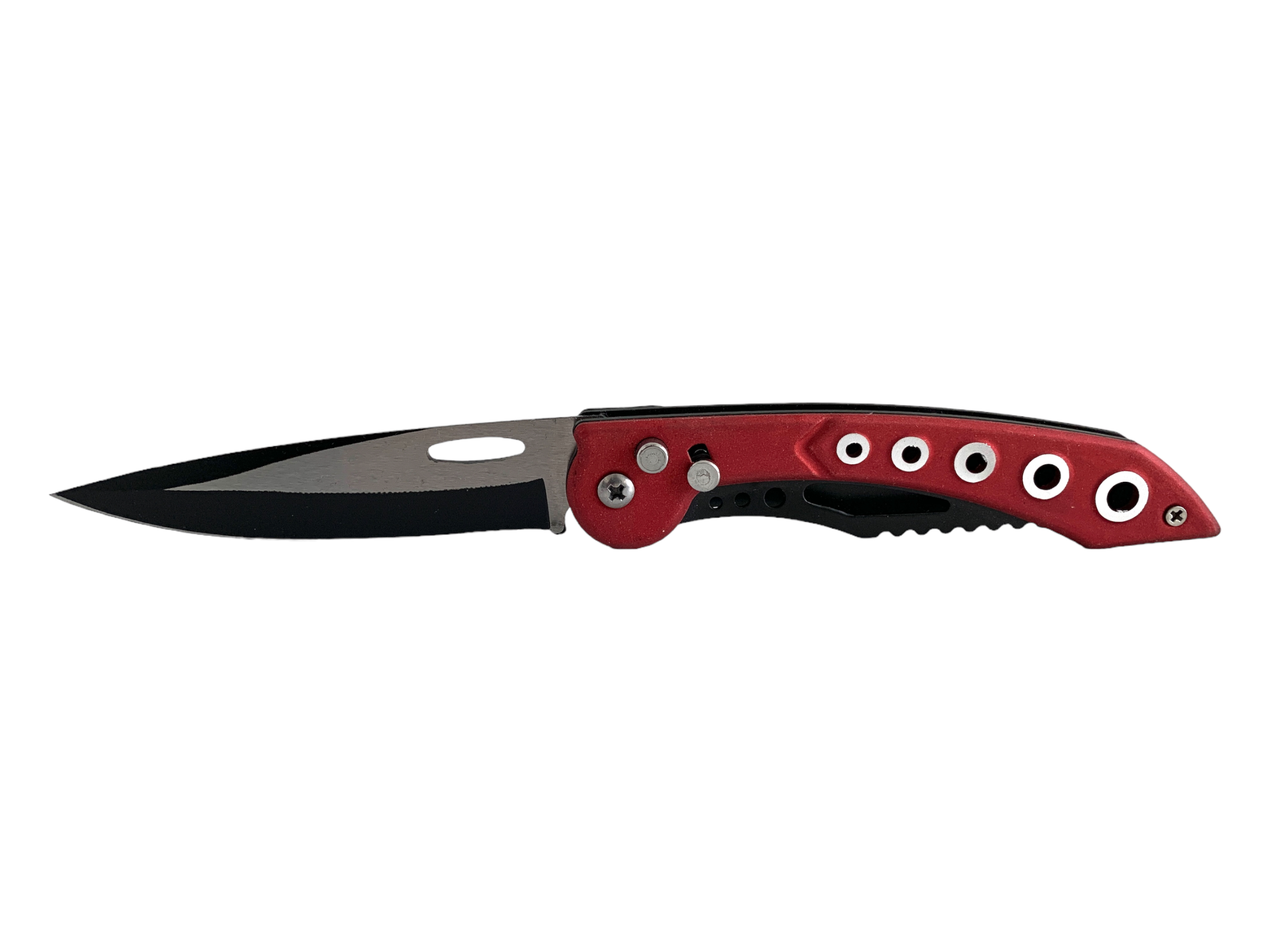 Сгъваем нож "Crimson Cutter" с перфорирана дръжка