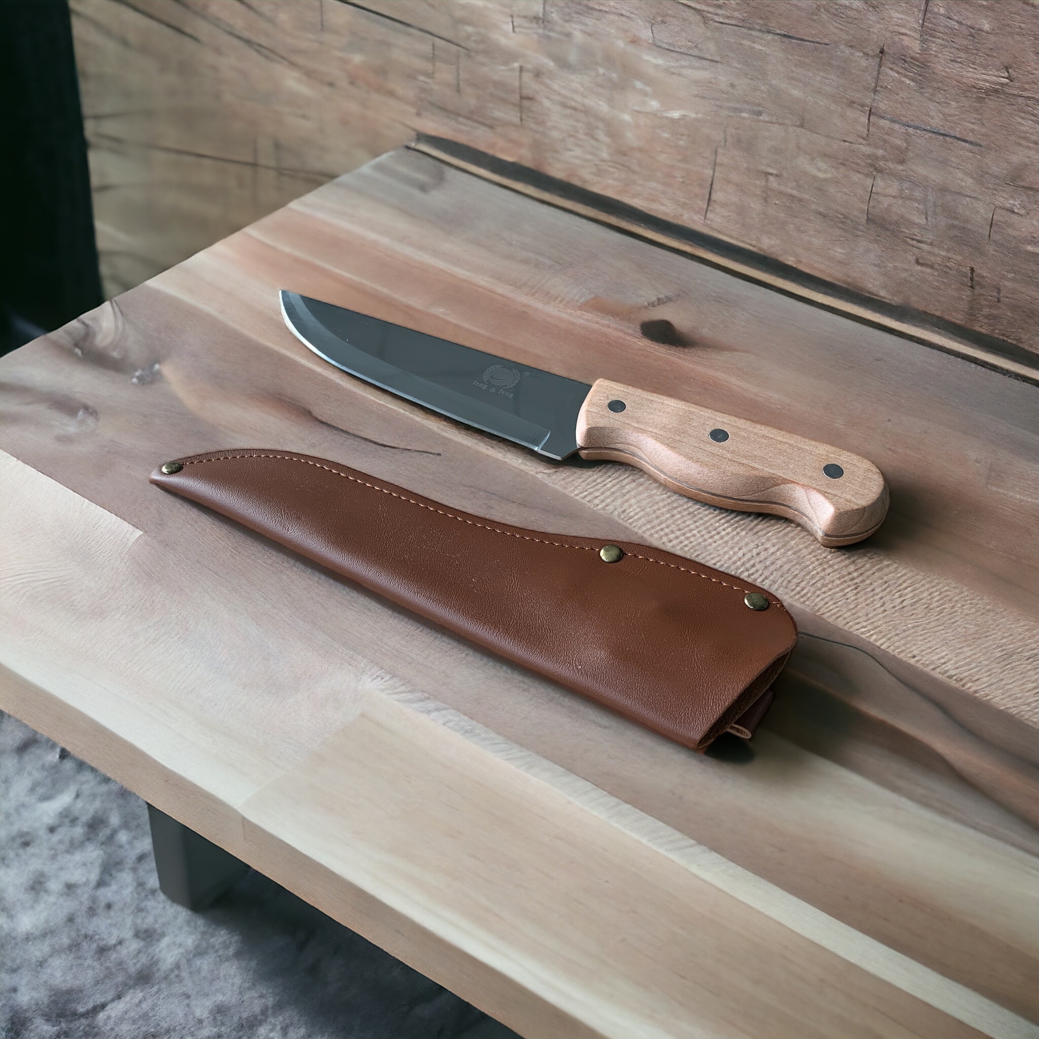 Професионален Месарски Нож 'Cleaver Pro' - Съчетание от Прецизност и Издръжливост Професионален Месарски Нож 'Cleaver Pro' - Съчетание от Прецизност и Издръжливост
