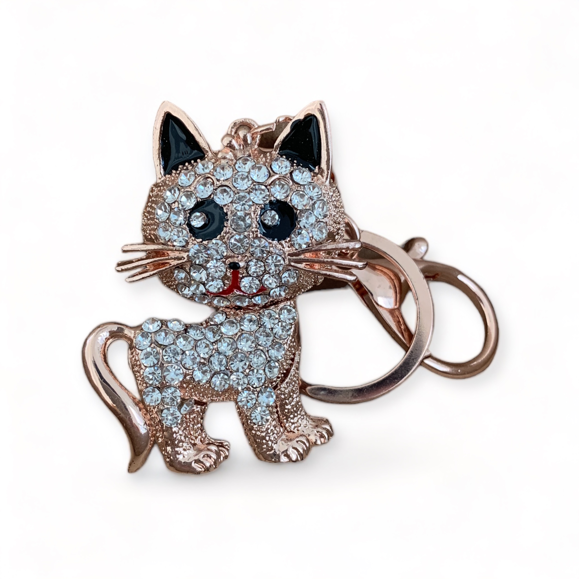 Ключодържател "Котешки блясък" -"Грациозна Мистика"