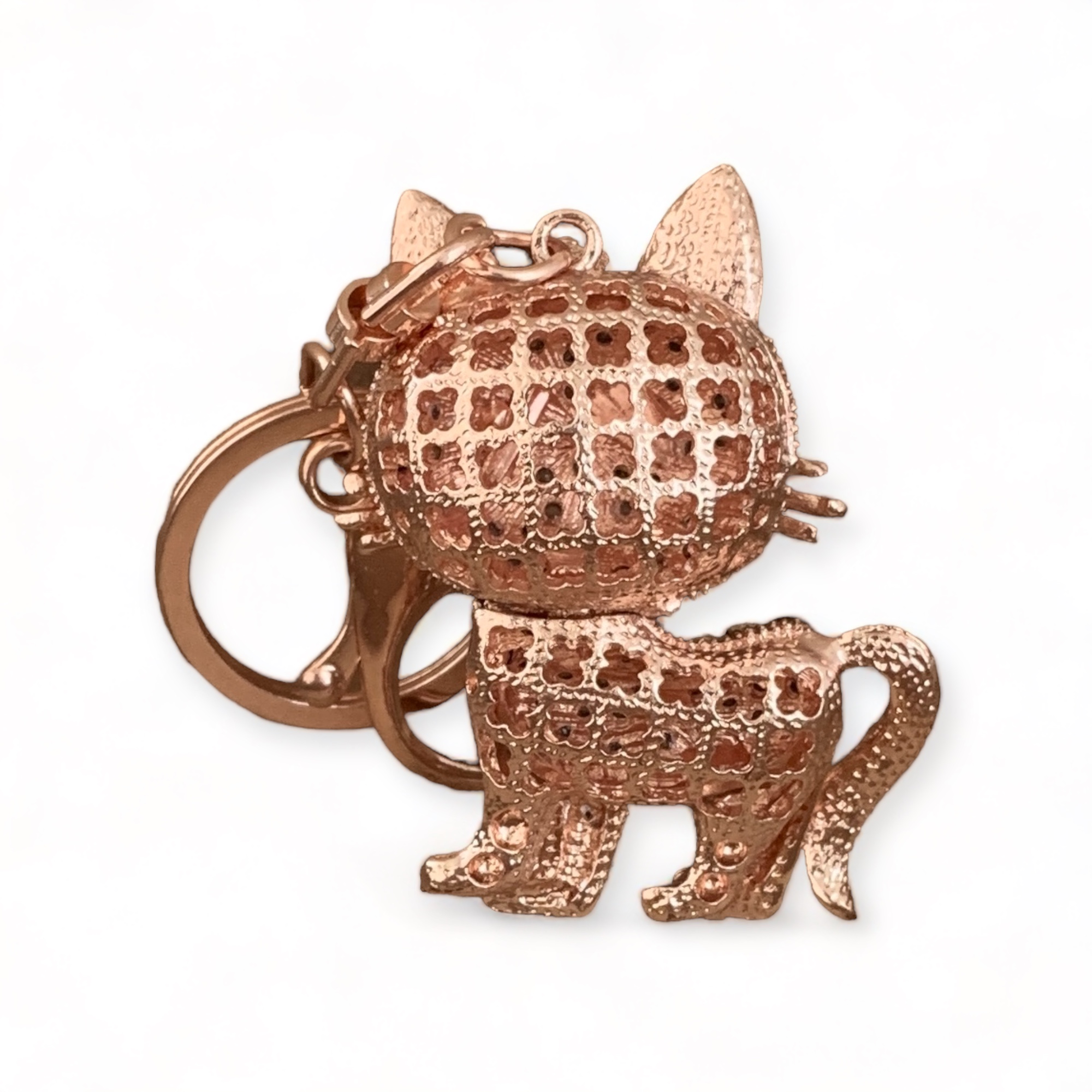 Ключодържател "Котешки блясък" -"Грациозна Мистика"