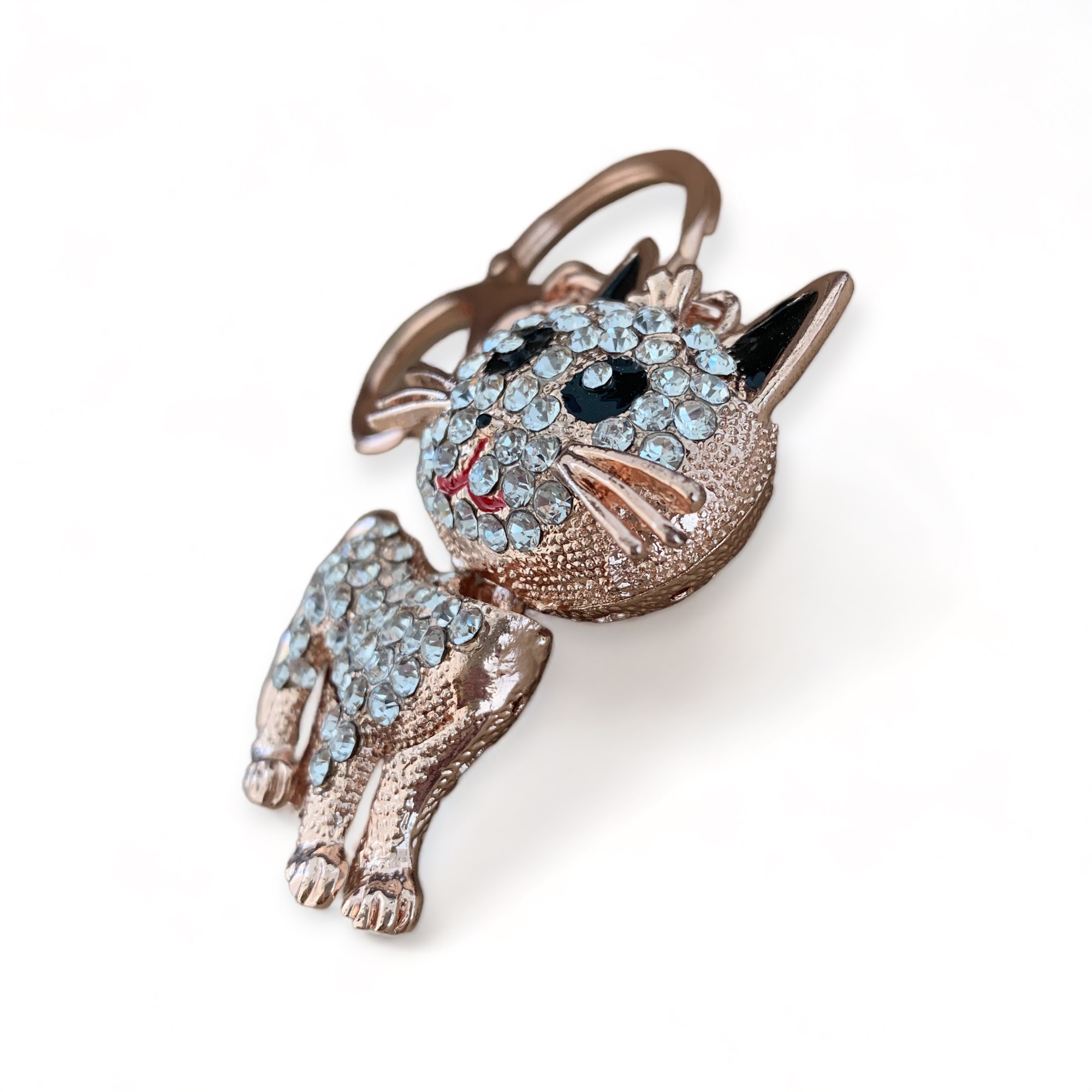 Ключодържател "Котешки блясък" -"Грациозна Мистика"